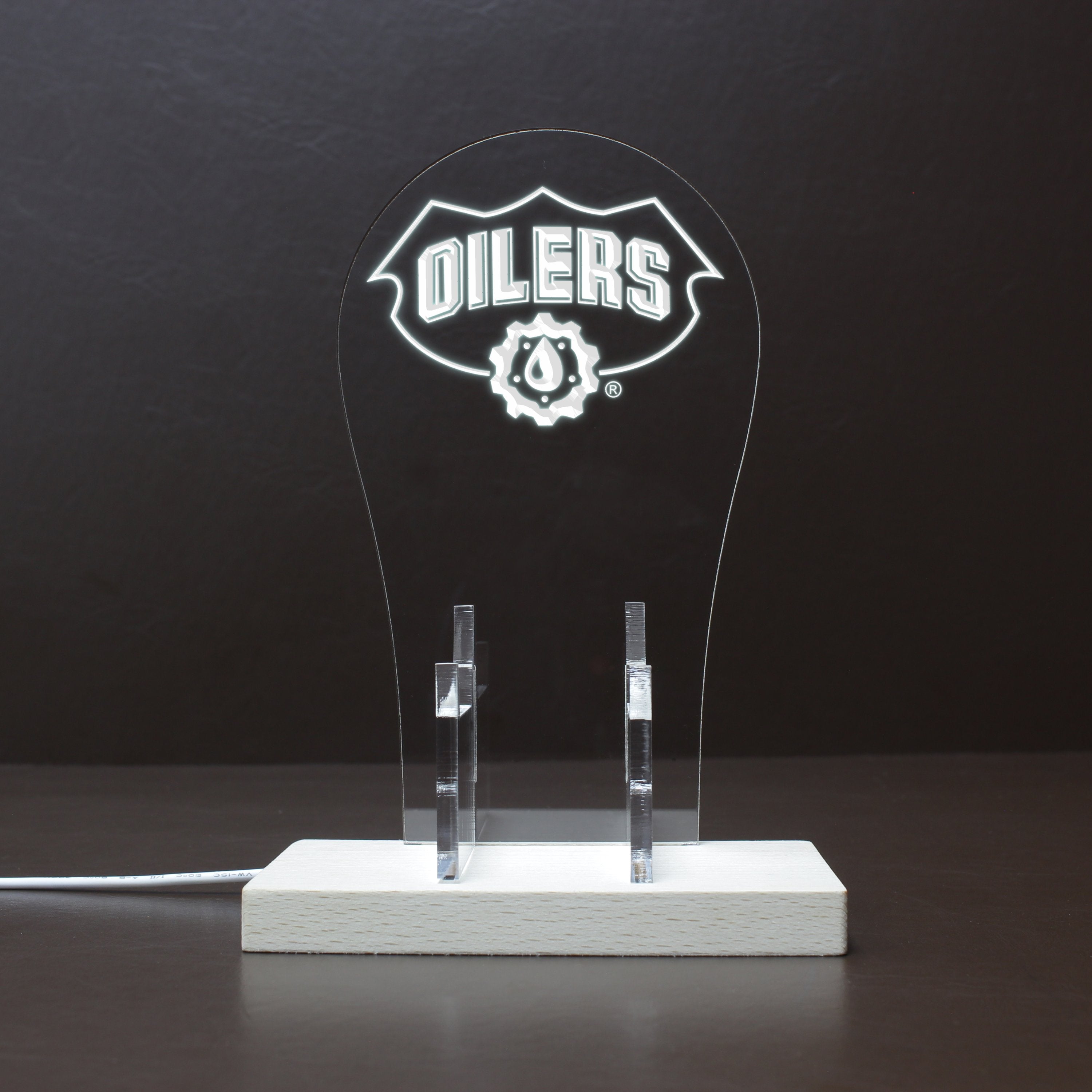 Edmonton Oilers RGB LED Gaming Headset Controller Stand