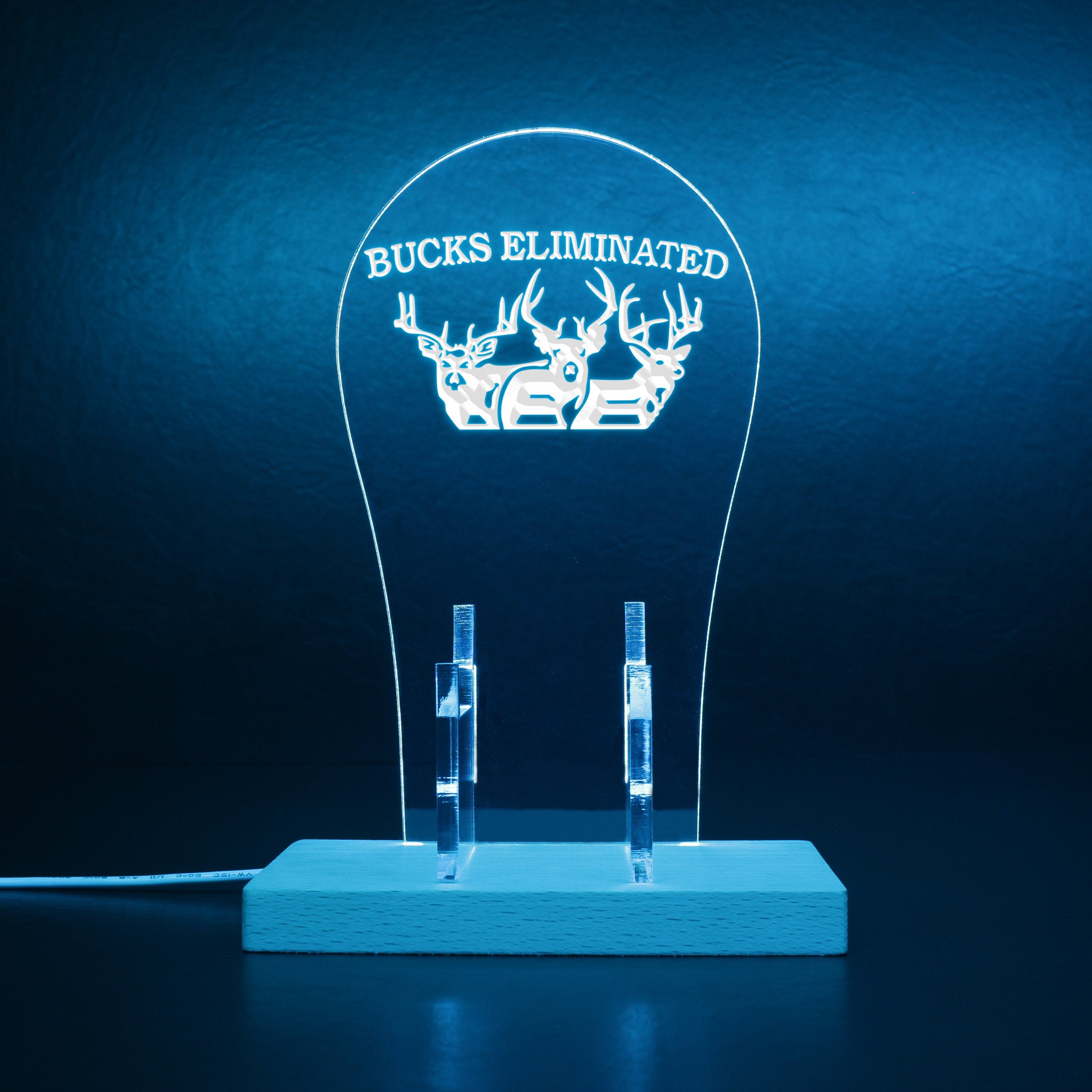 Bucks Eliminated RGB LED Gaming Headset Controller Stand