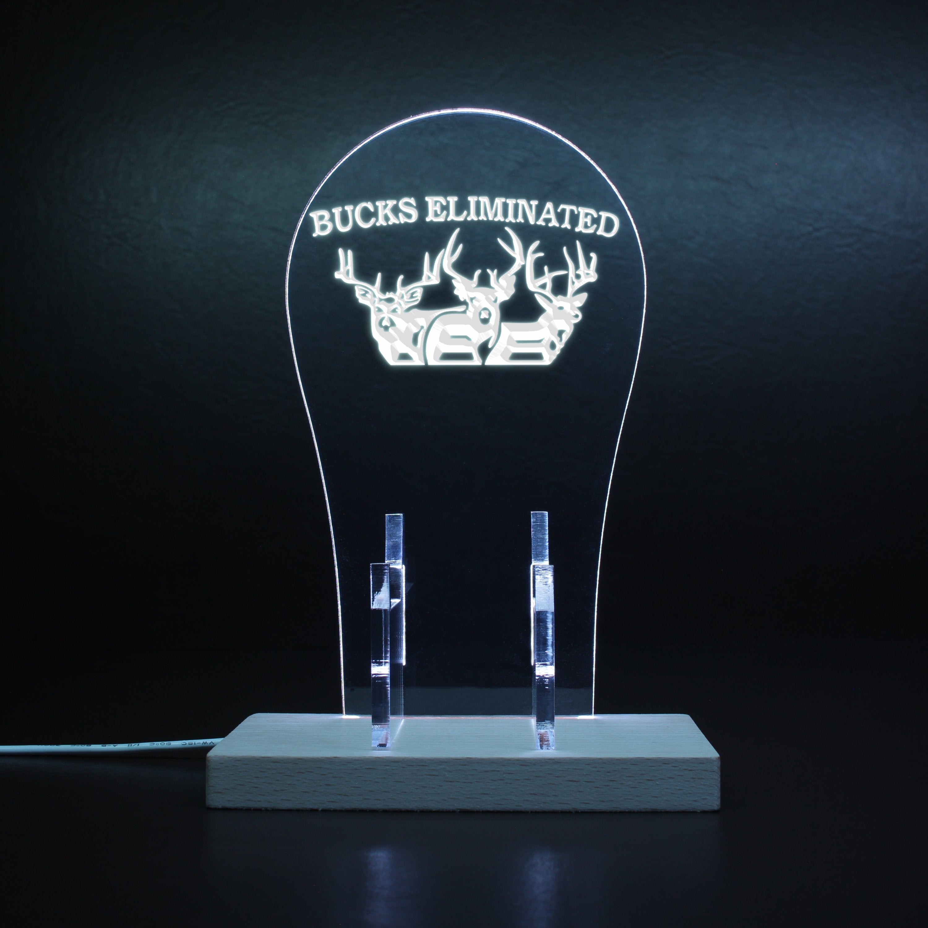 Bucks Eliminated RGB LED Gaming Headset Controller Stand