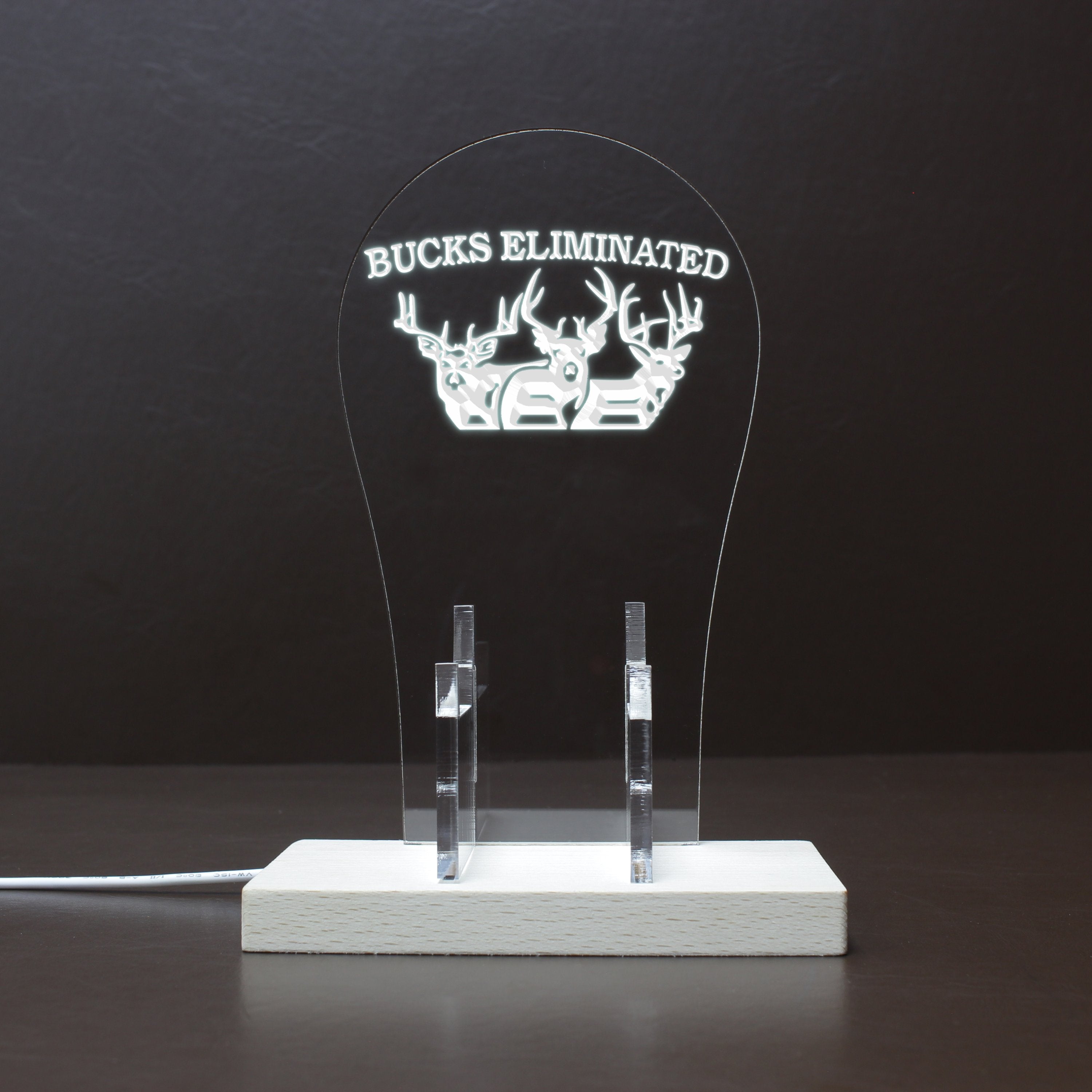 Bucks Eliminated RGB LED Gaming Headset Controller Stand