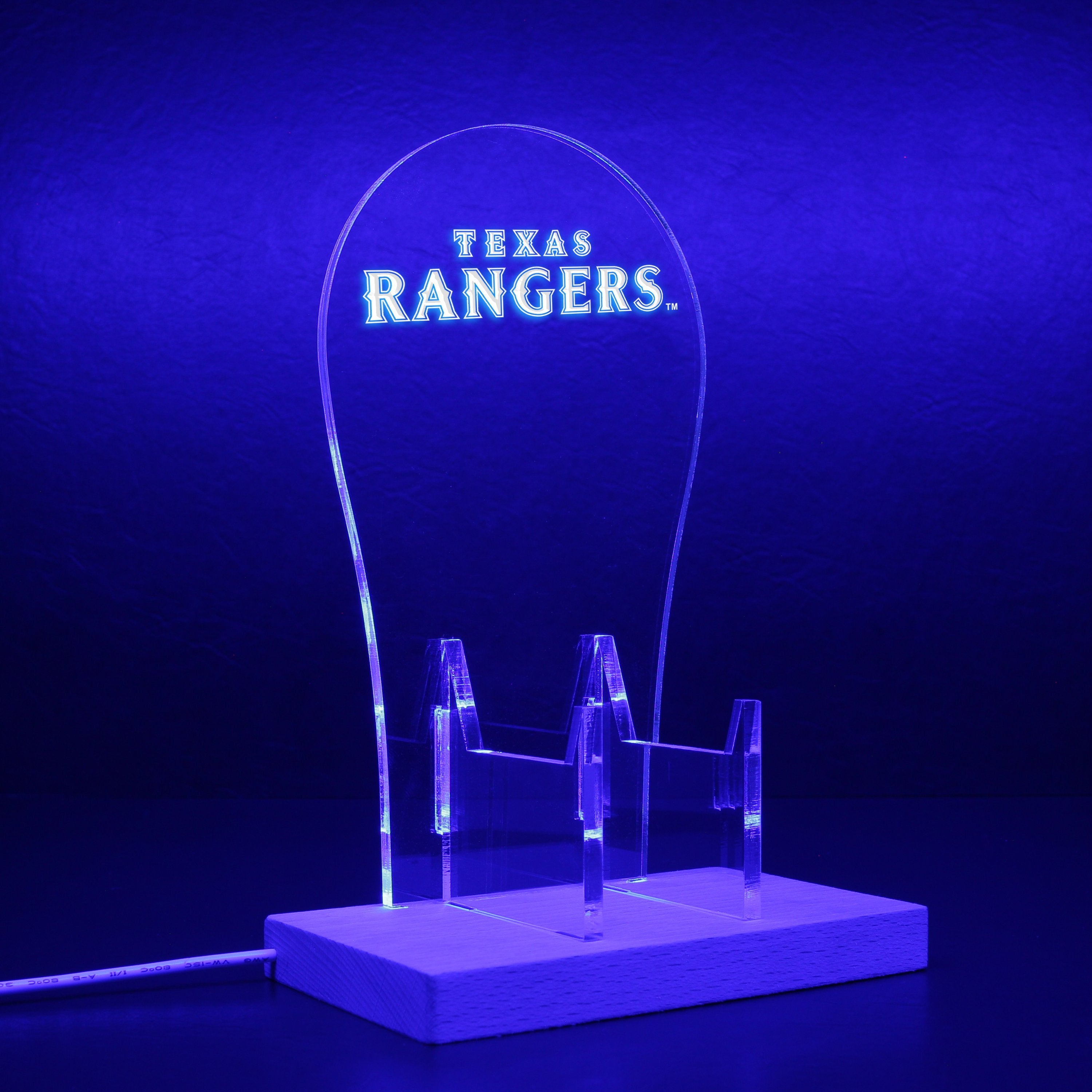 Texas Rangers RGB LED Gaming Headset Controller Stand