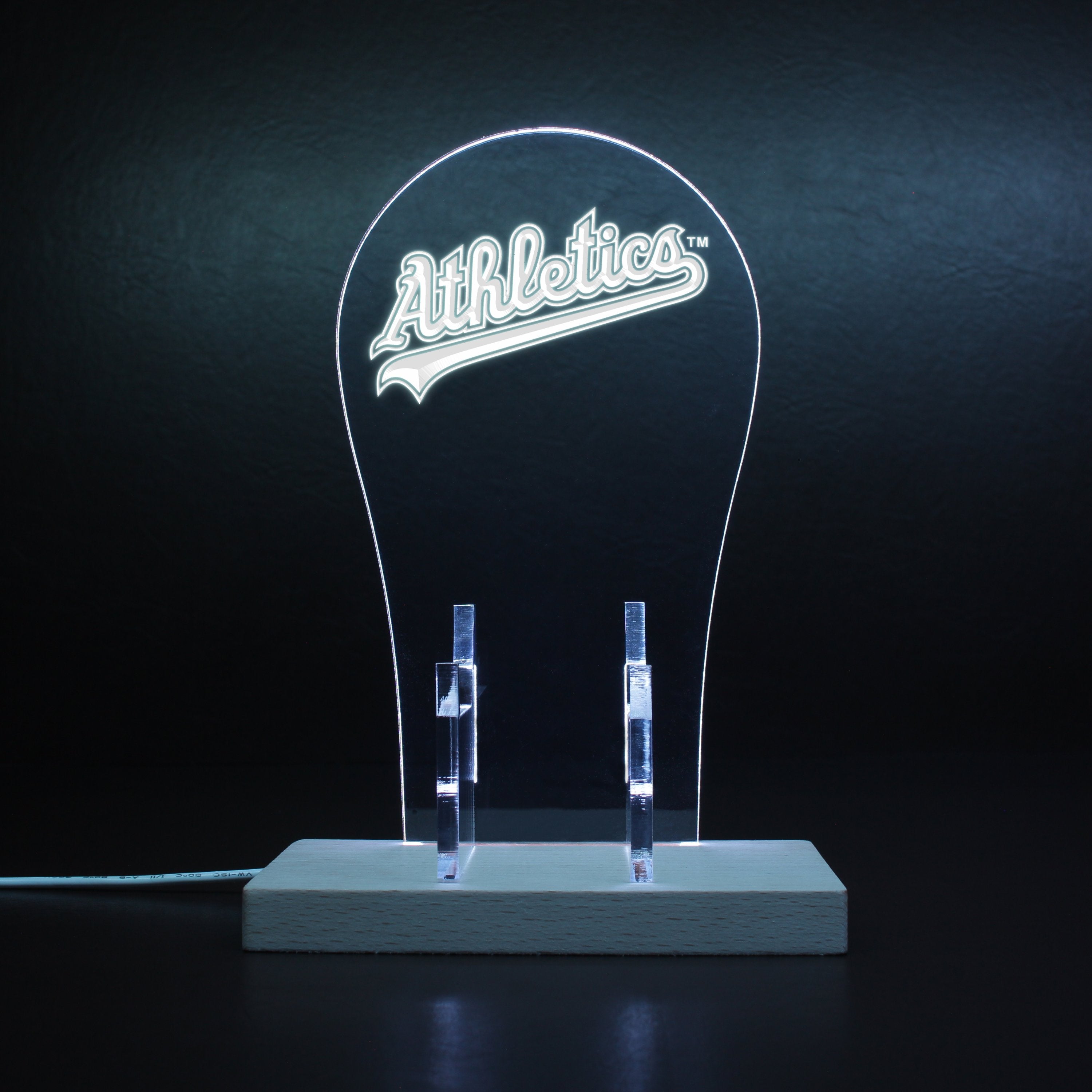 Oakland Athletics RGB LED Gaming Headset Controller Stand