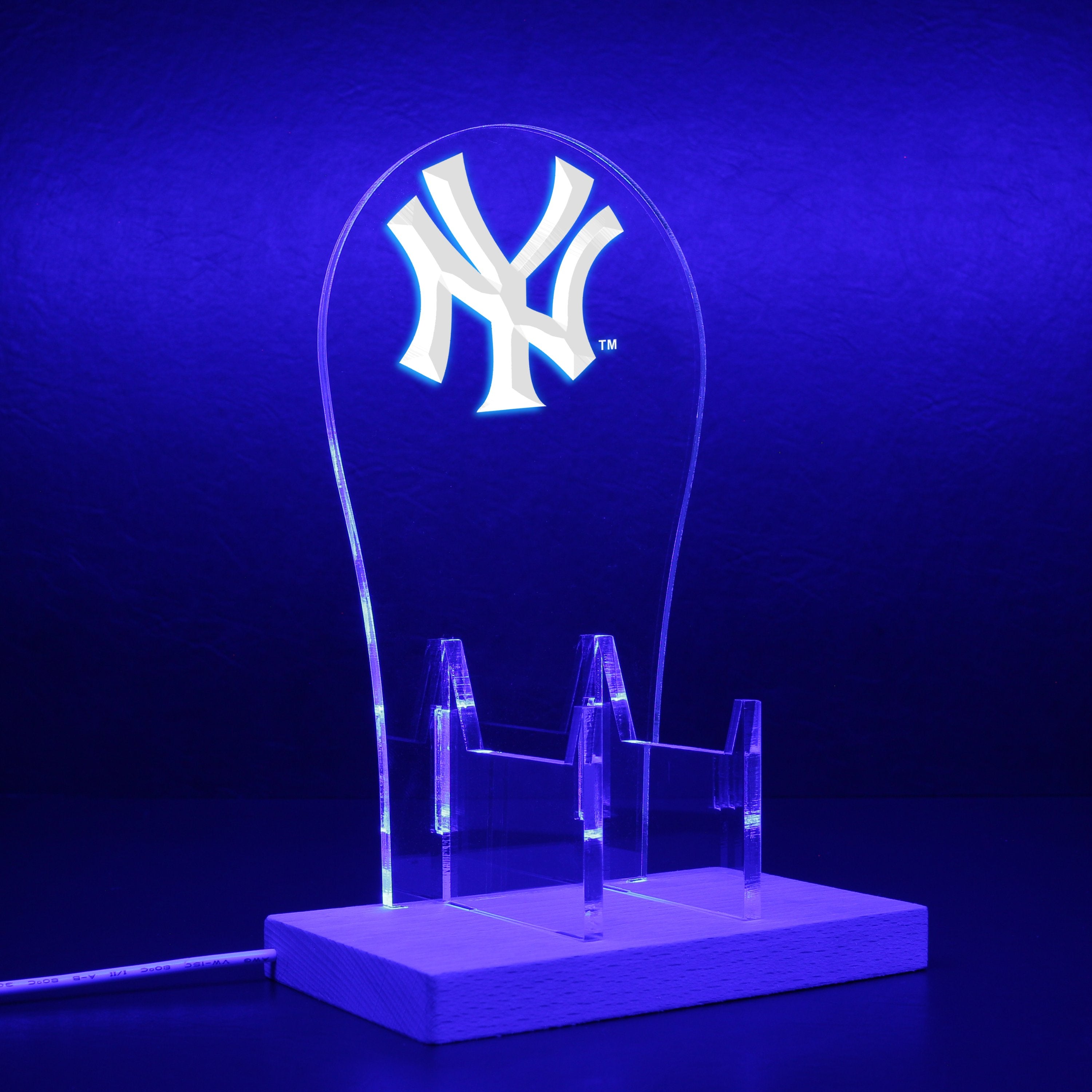 New York Yankees RGB LED Gaming Headset Controller Stand