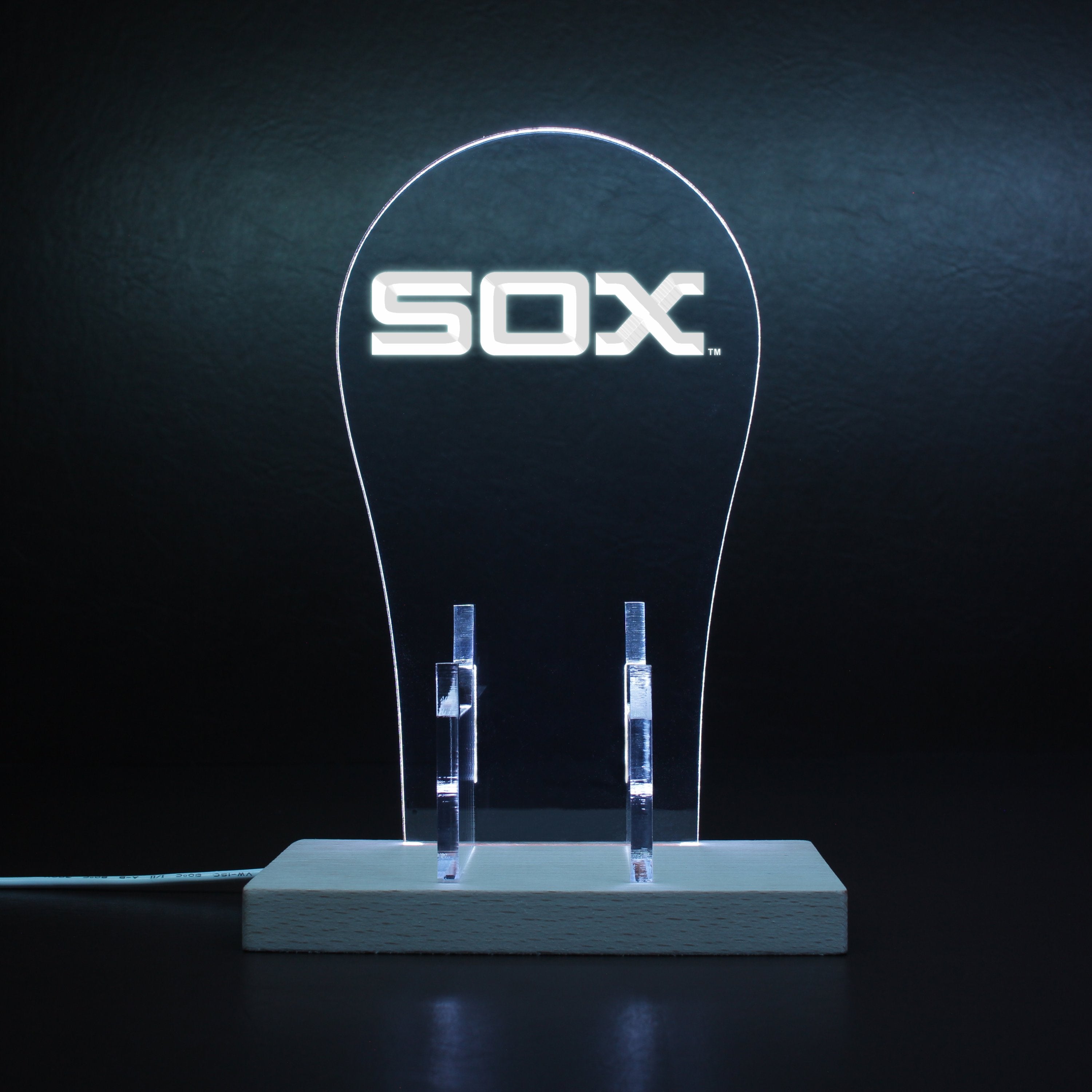 Chicago White Sox Cap used in 1976 RGB LED Gaming Headset Controller Stand