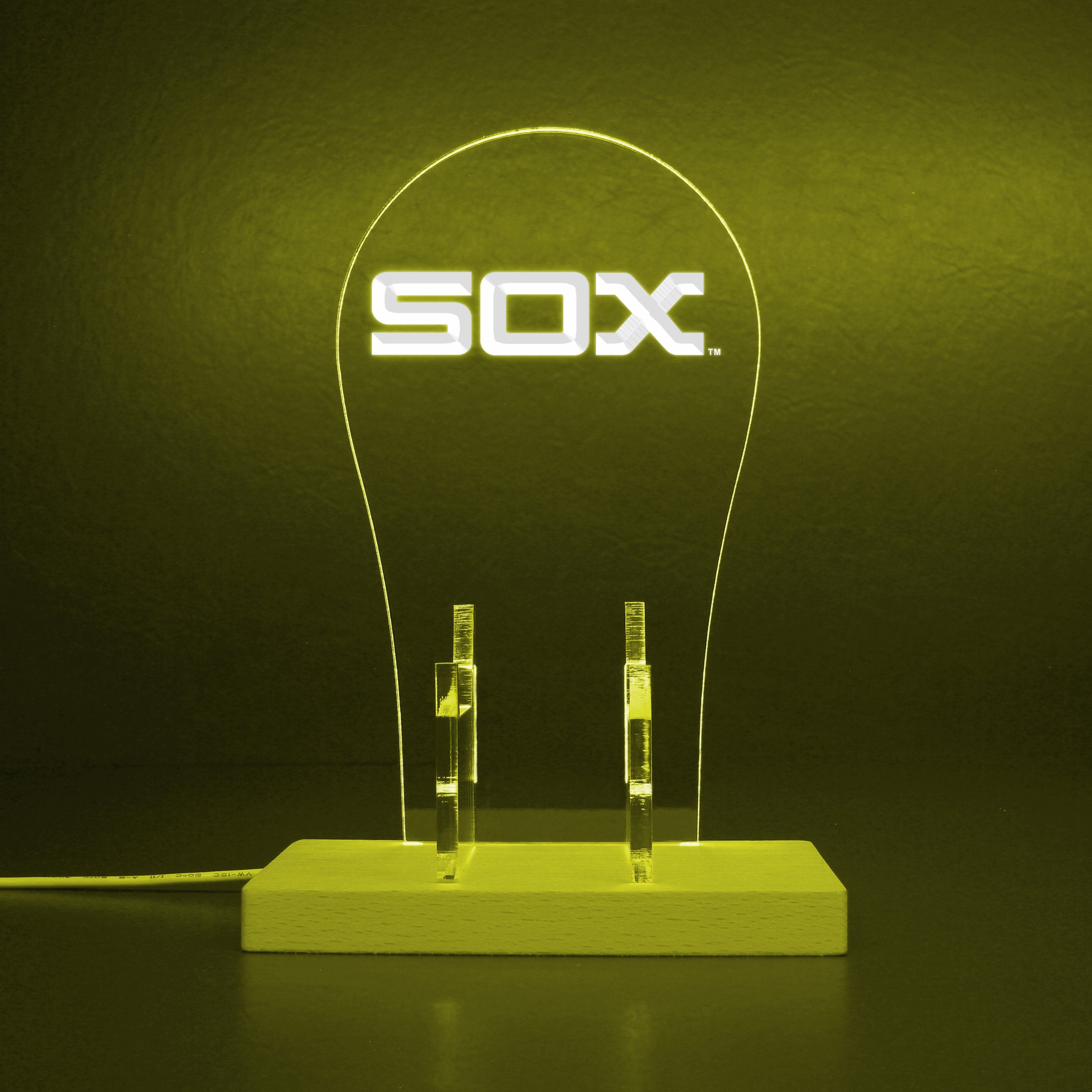 Chicago White Sox Cap used in 1976 RGB LED Gaming Headset Controller Stand