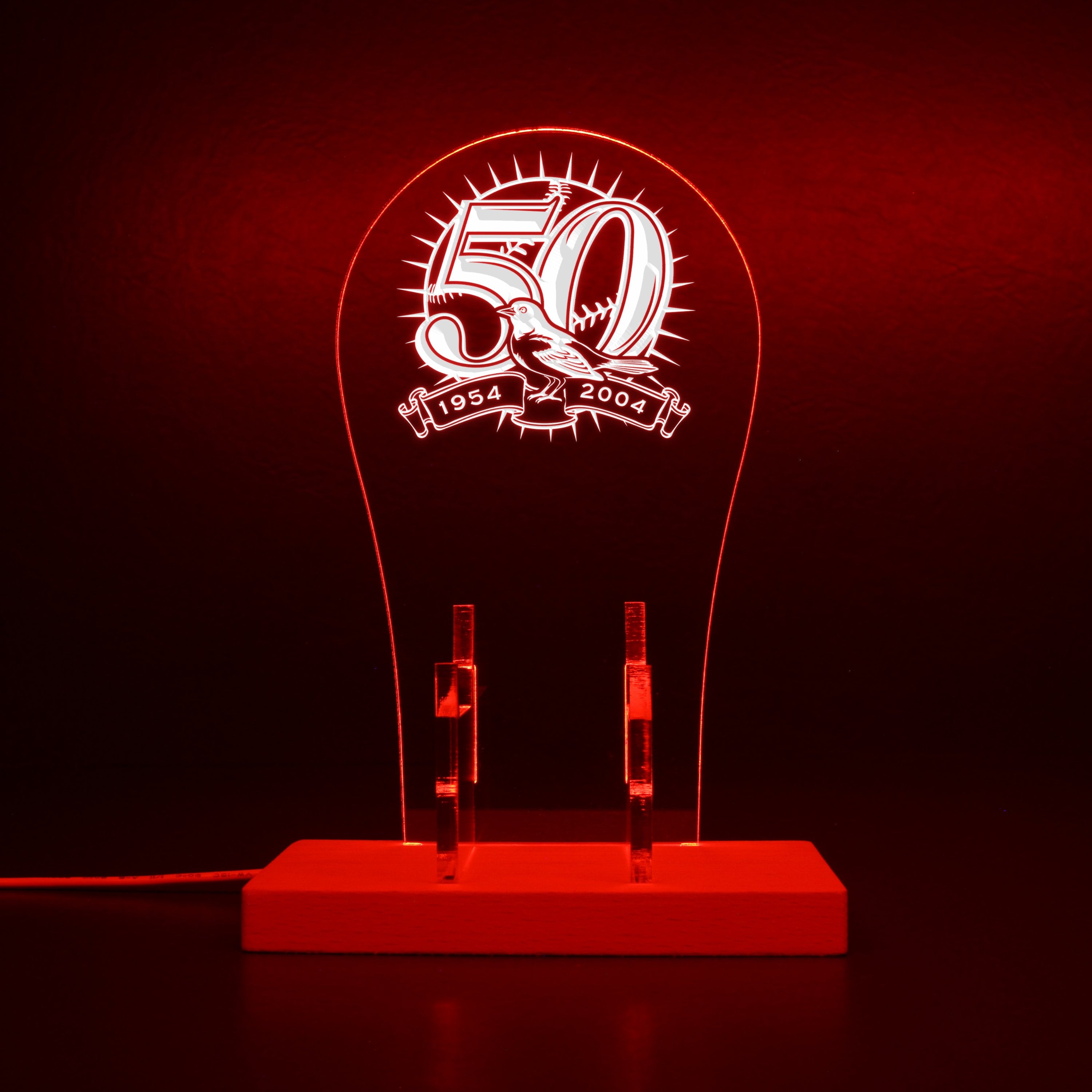 Baltimore Orioles Anniversary 2004 RGB LED Gaming Headset Controller Stand
