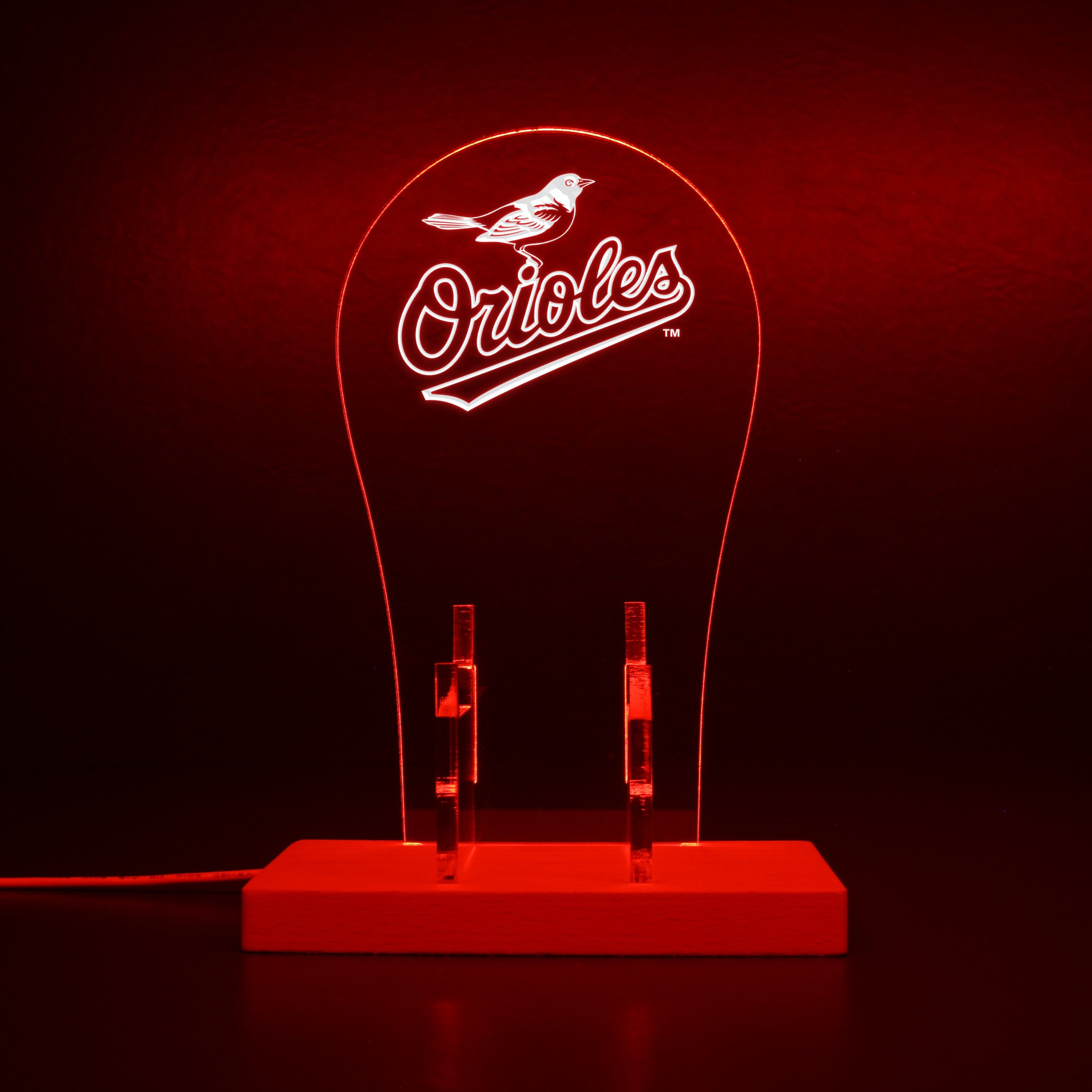 Baltimore Orioles MLB RGB LED Gaming Headset Controller Stand