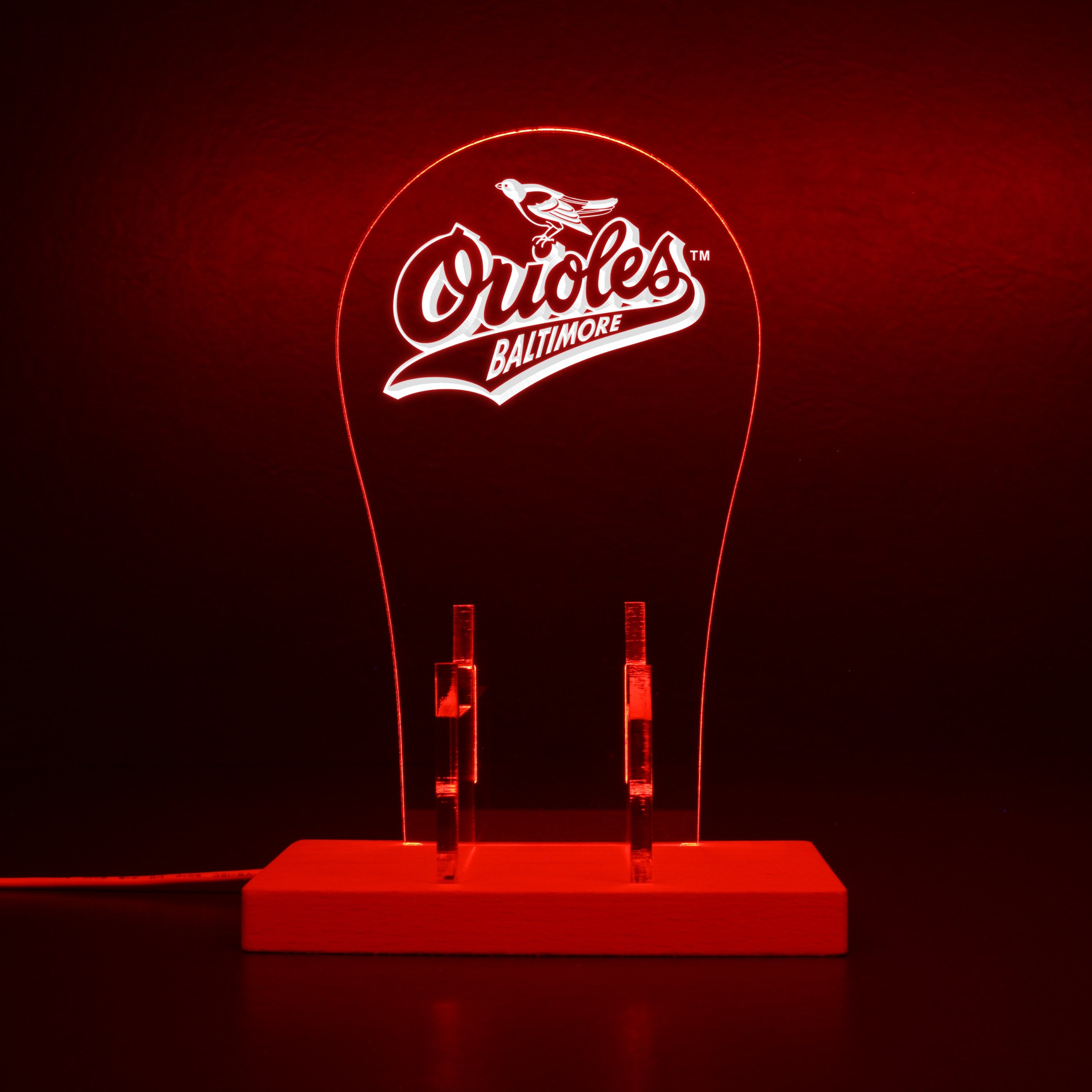 Baltimore Orioles MLB RGB LED Gaming Headset Controller Stand