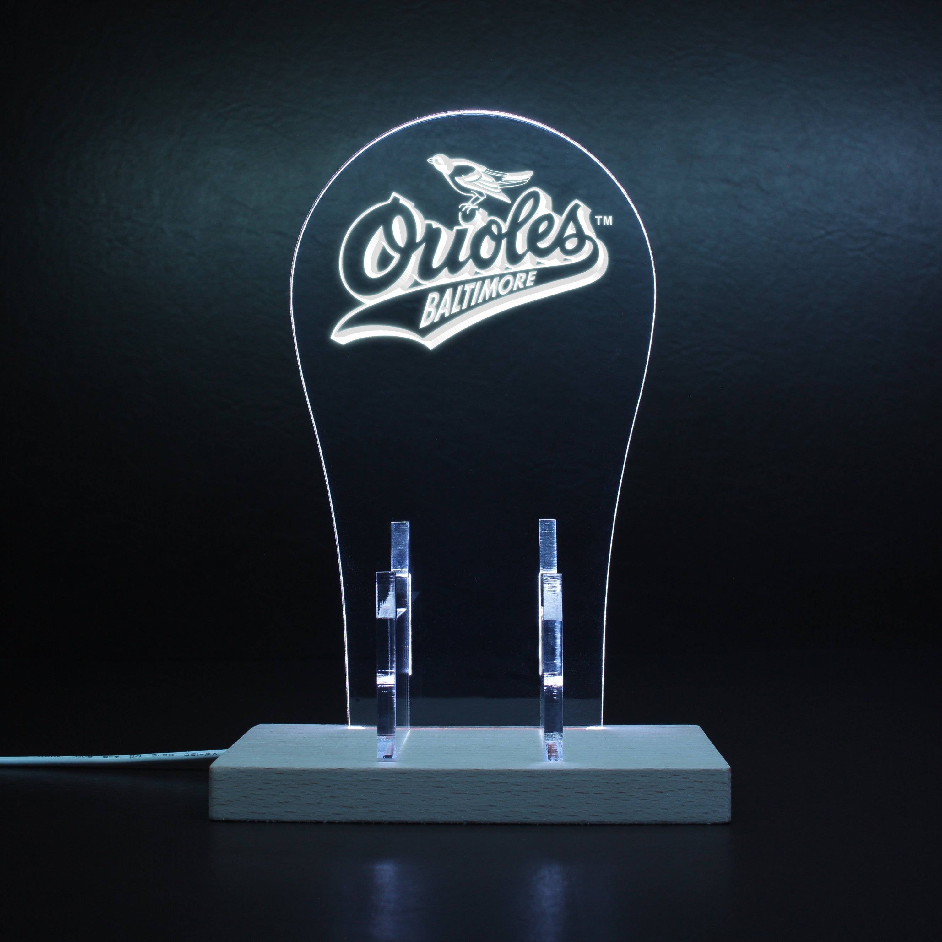 Baltimore Orioles MLB RGB LED Gaming Headset Controller Stand