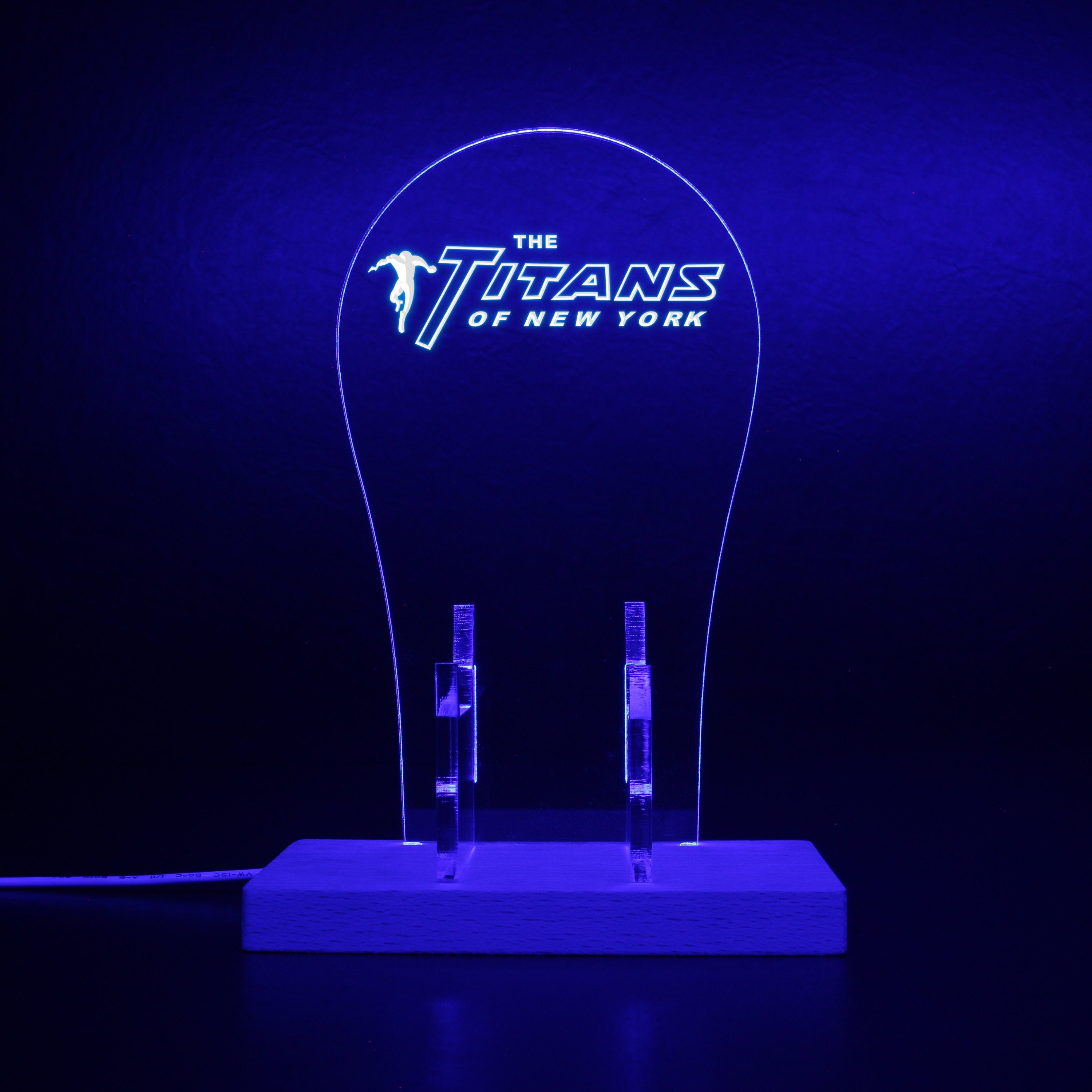 New York Titans RGB LED Gaming Headset Controller Stand
