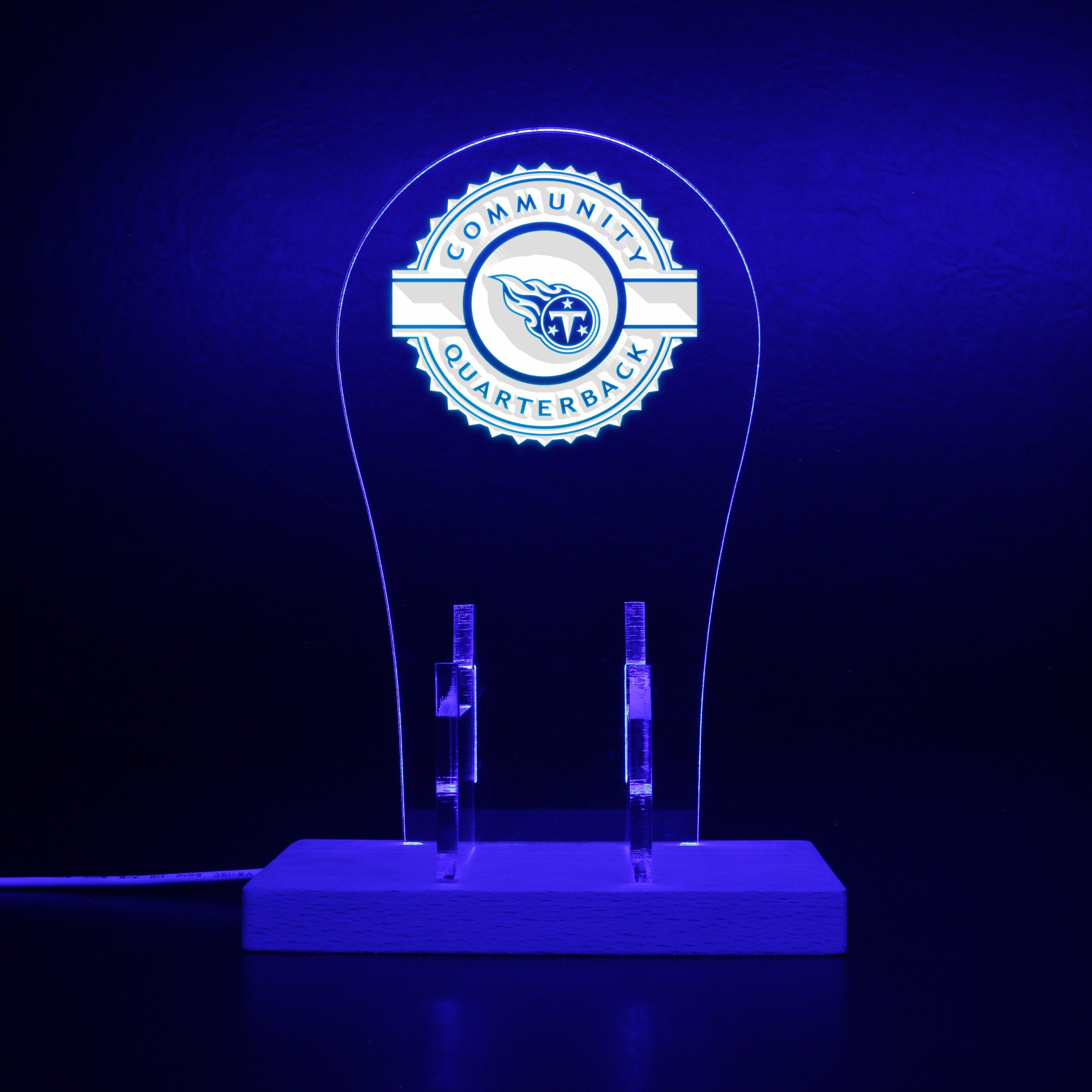 Tennessee Titans RGB LED Gaming Headset Controller Stand