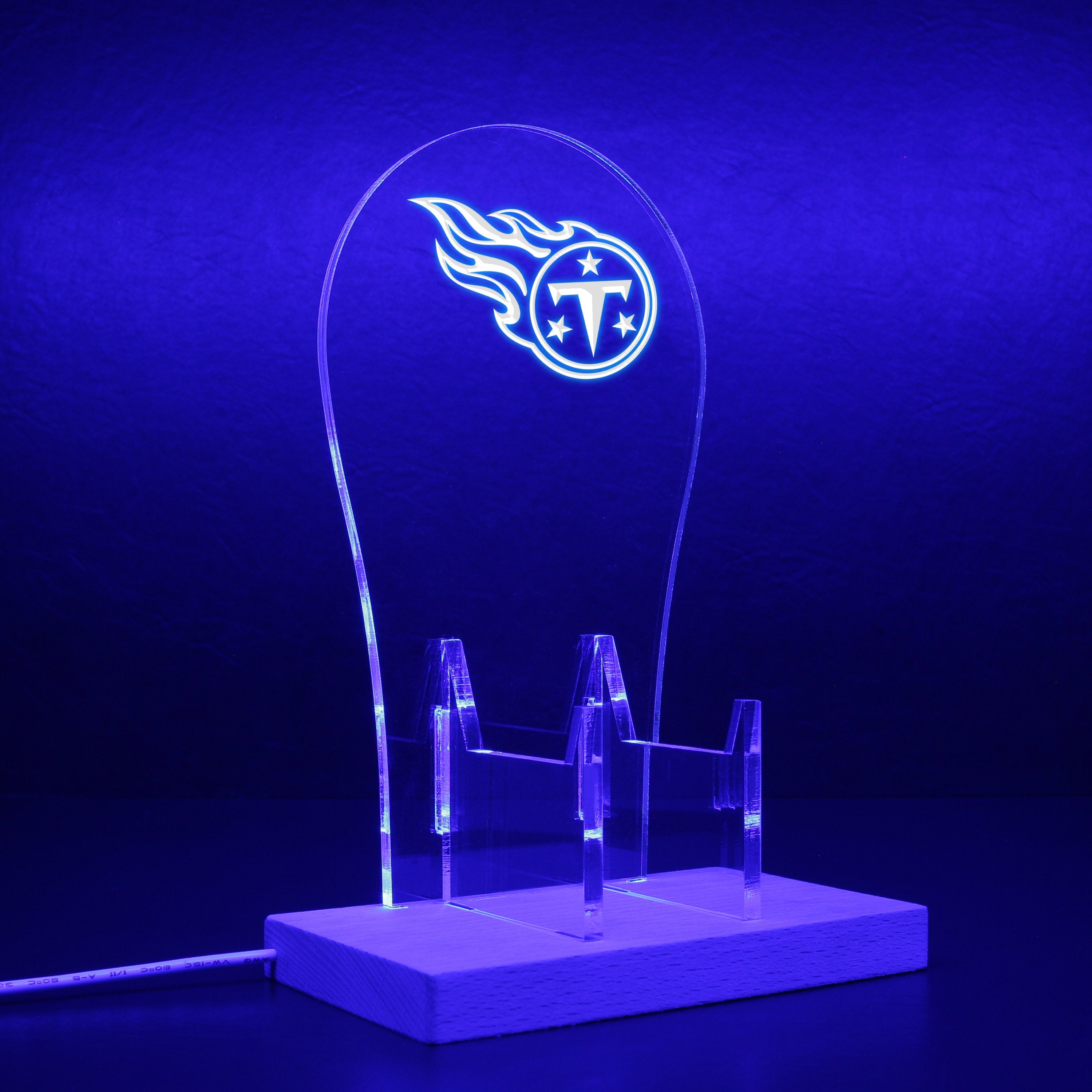 Tennessee Titans RGB LED Gaming Headset Controller Stand