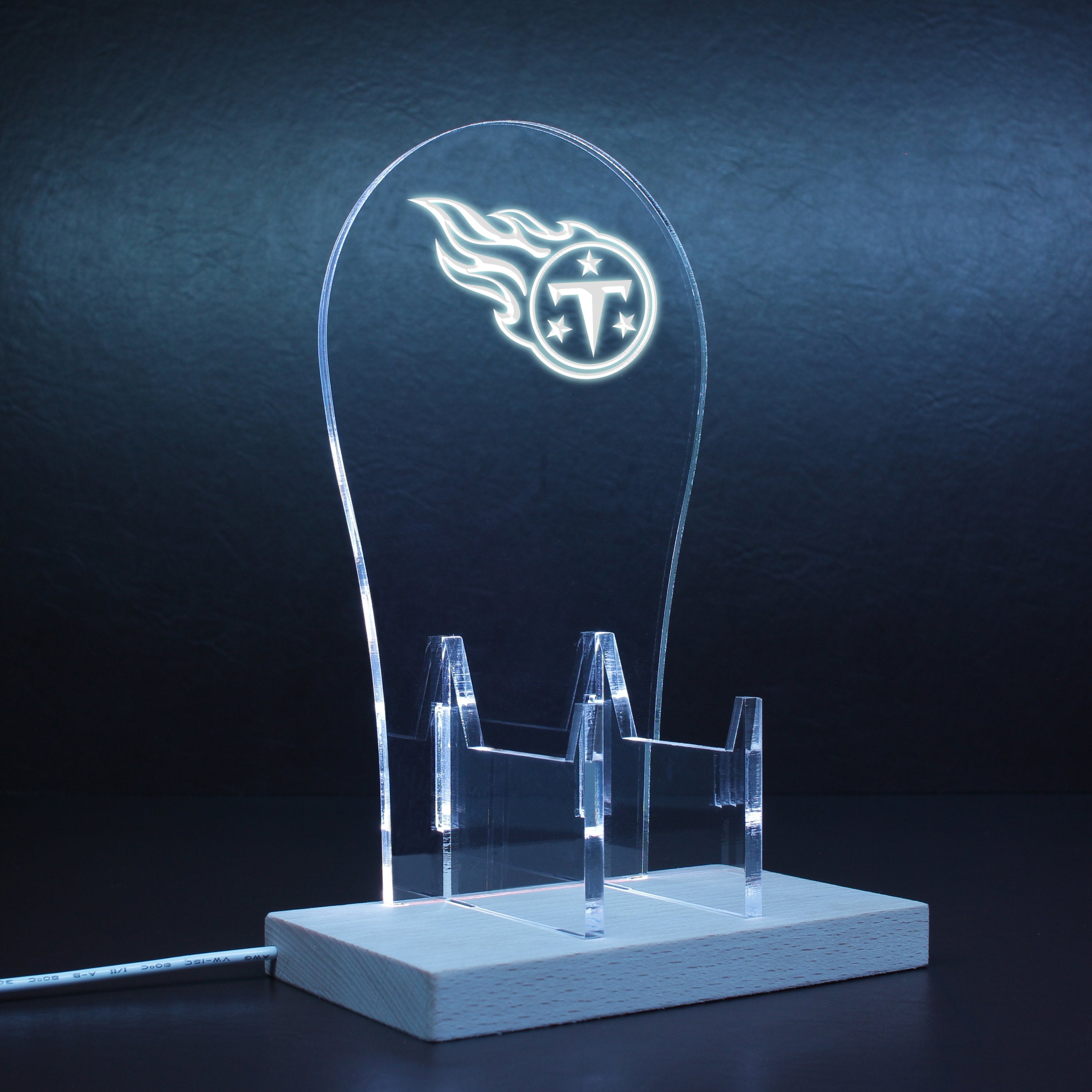 Tennessee Titans RGB LED Gaming Headset Controller Stand