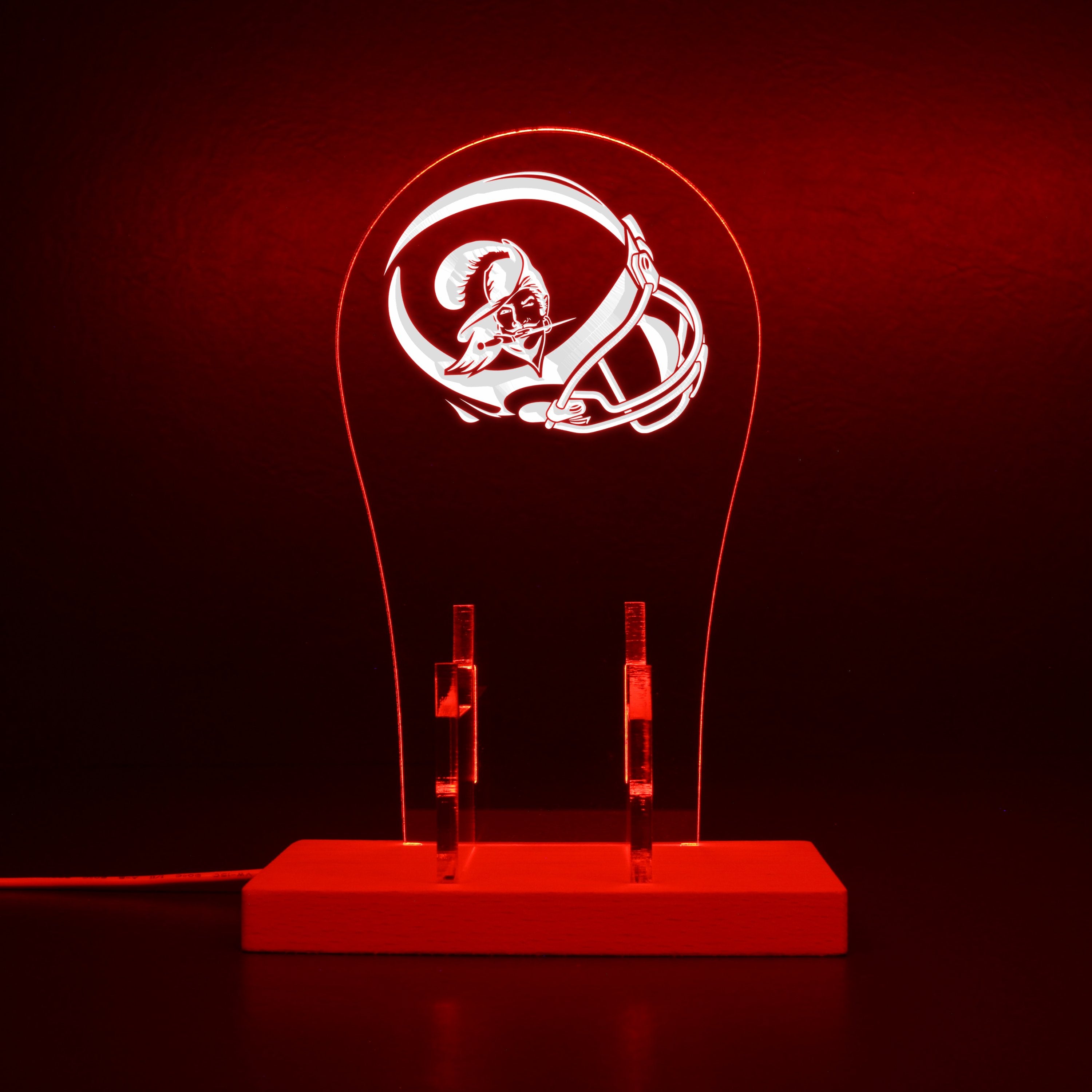 Tampa Bay Buccaneers RGB LED Gaming Headset Controller Stand