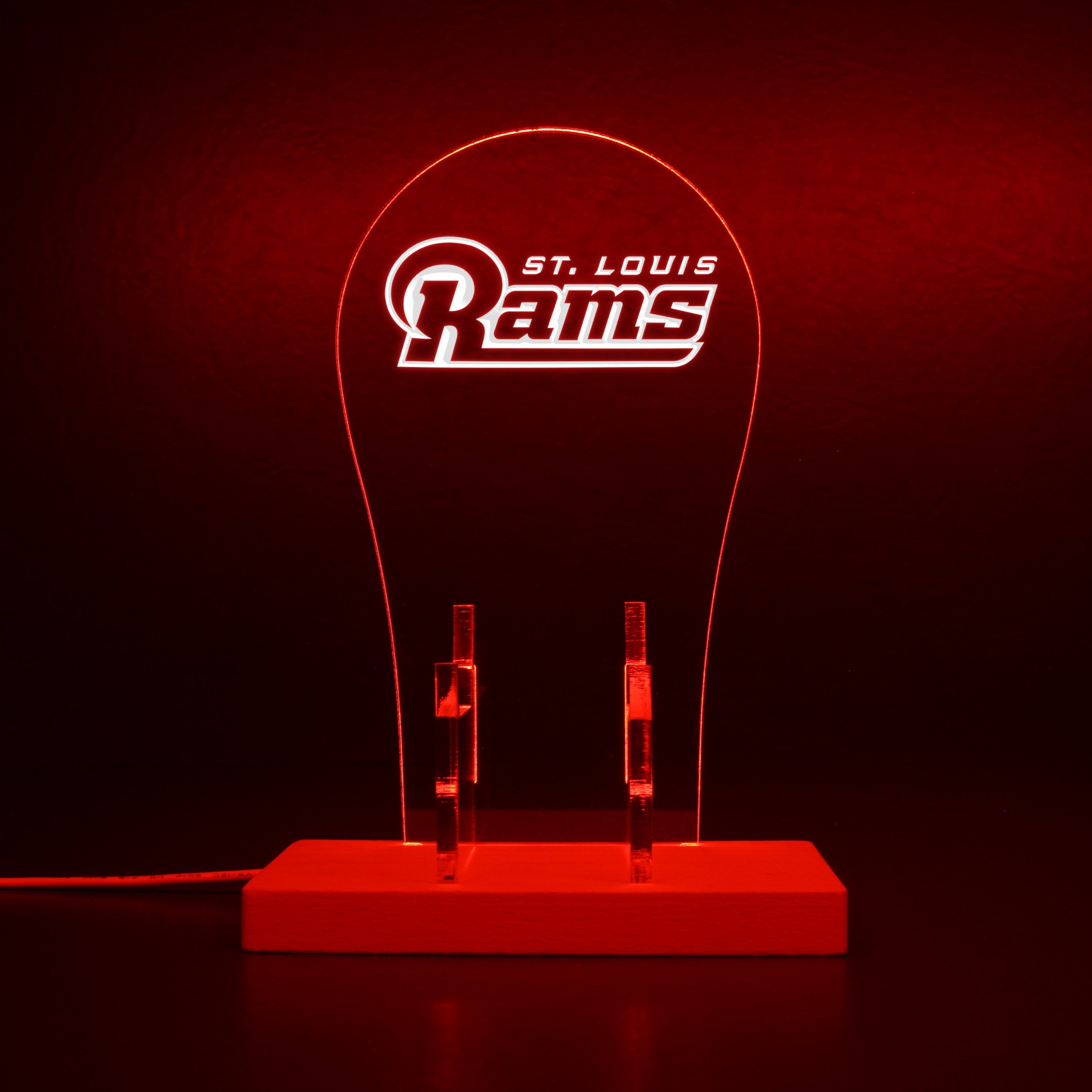 St. Louis Rams RGB LED Gaming Headset Controller Stand