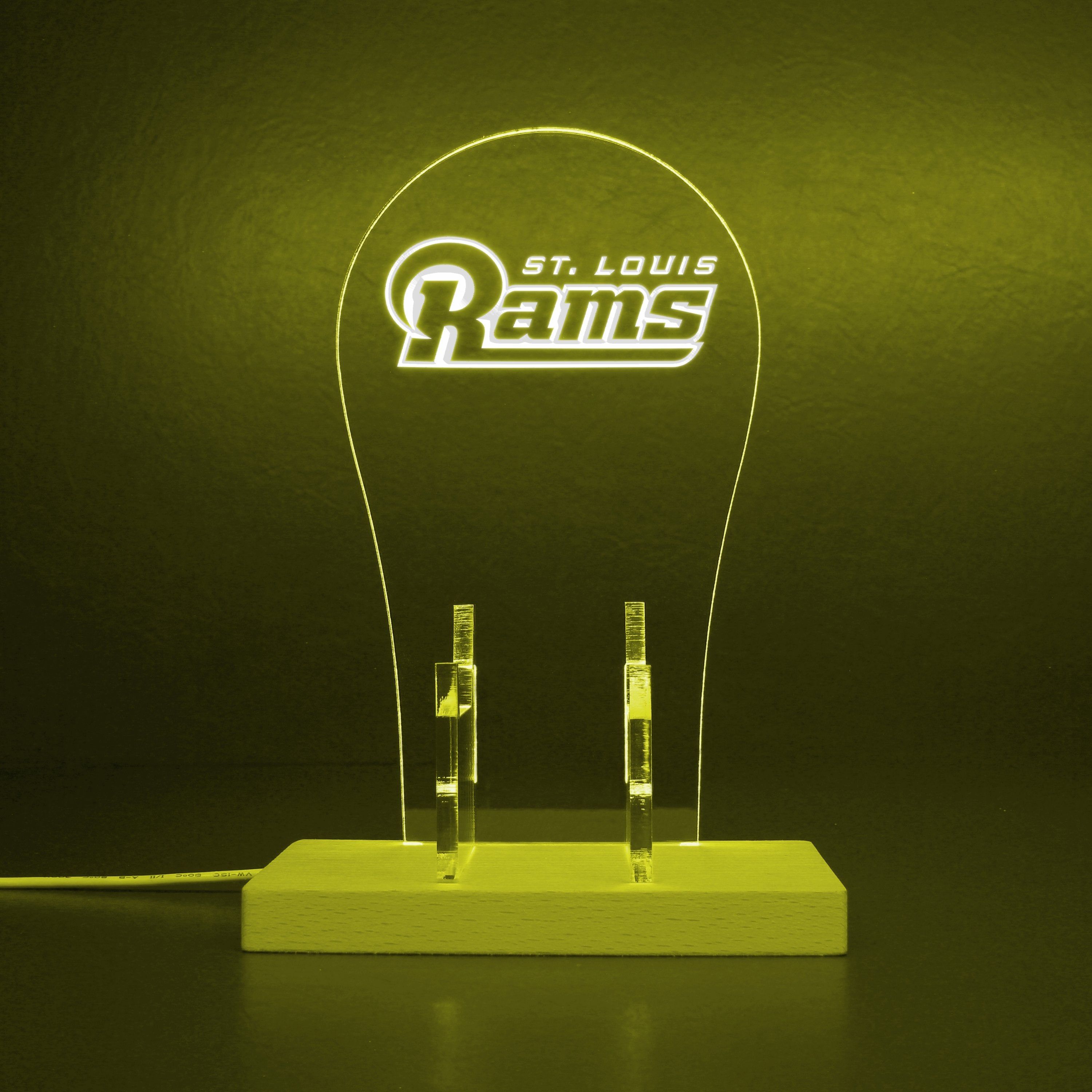 St. Louis Rams RGB LED Gaming Headset Controller Stand