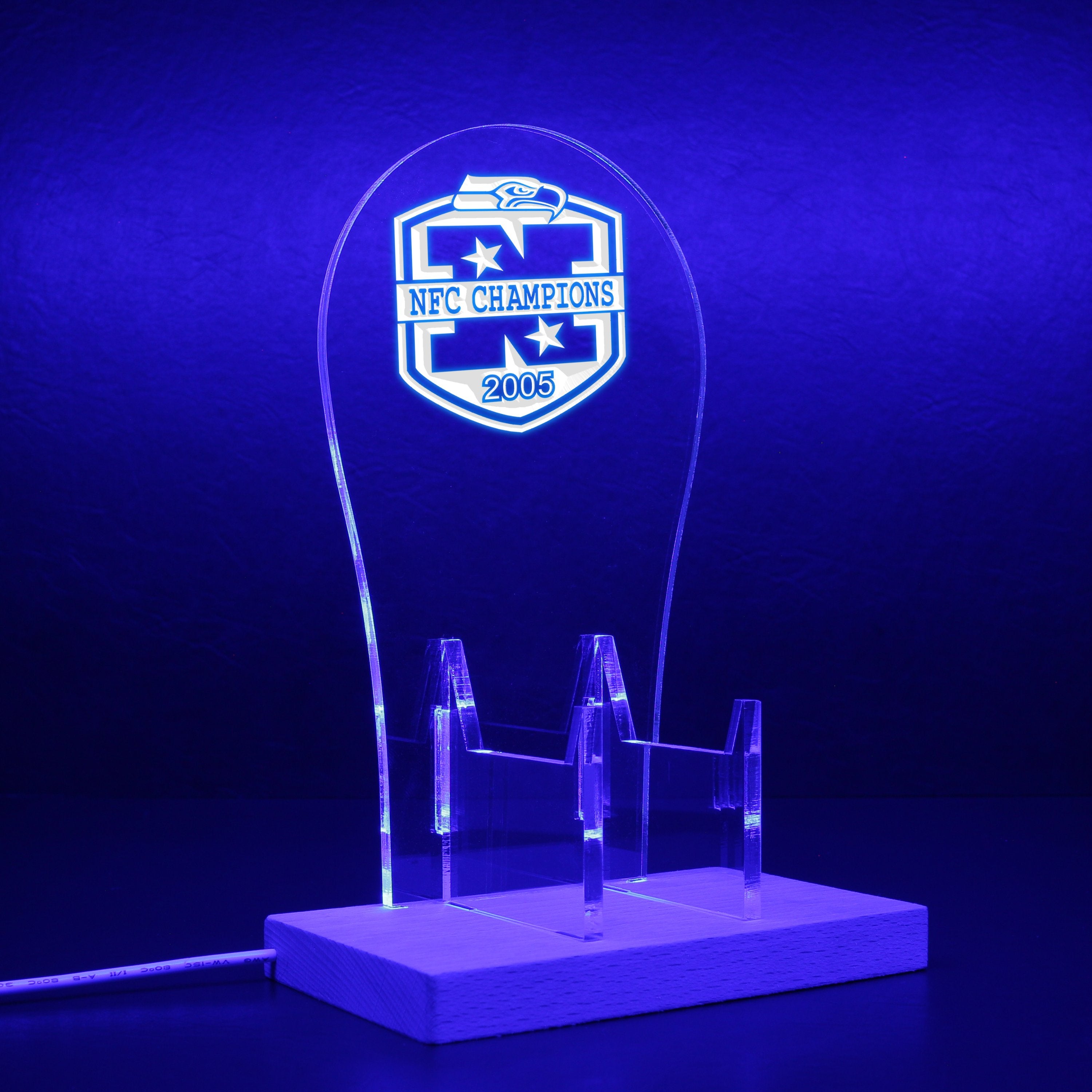 Seattle Seahawks RGB LED Gaming Headset Controller Stand