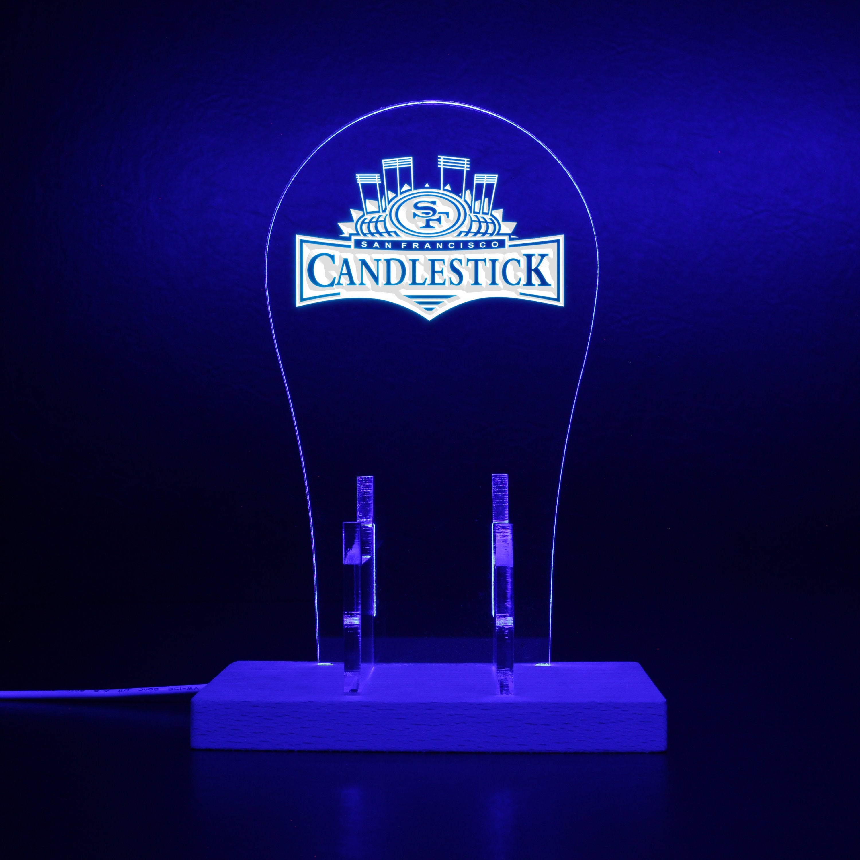 San Francisco RGB LED Gaming Headset Controller Stand