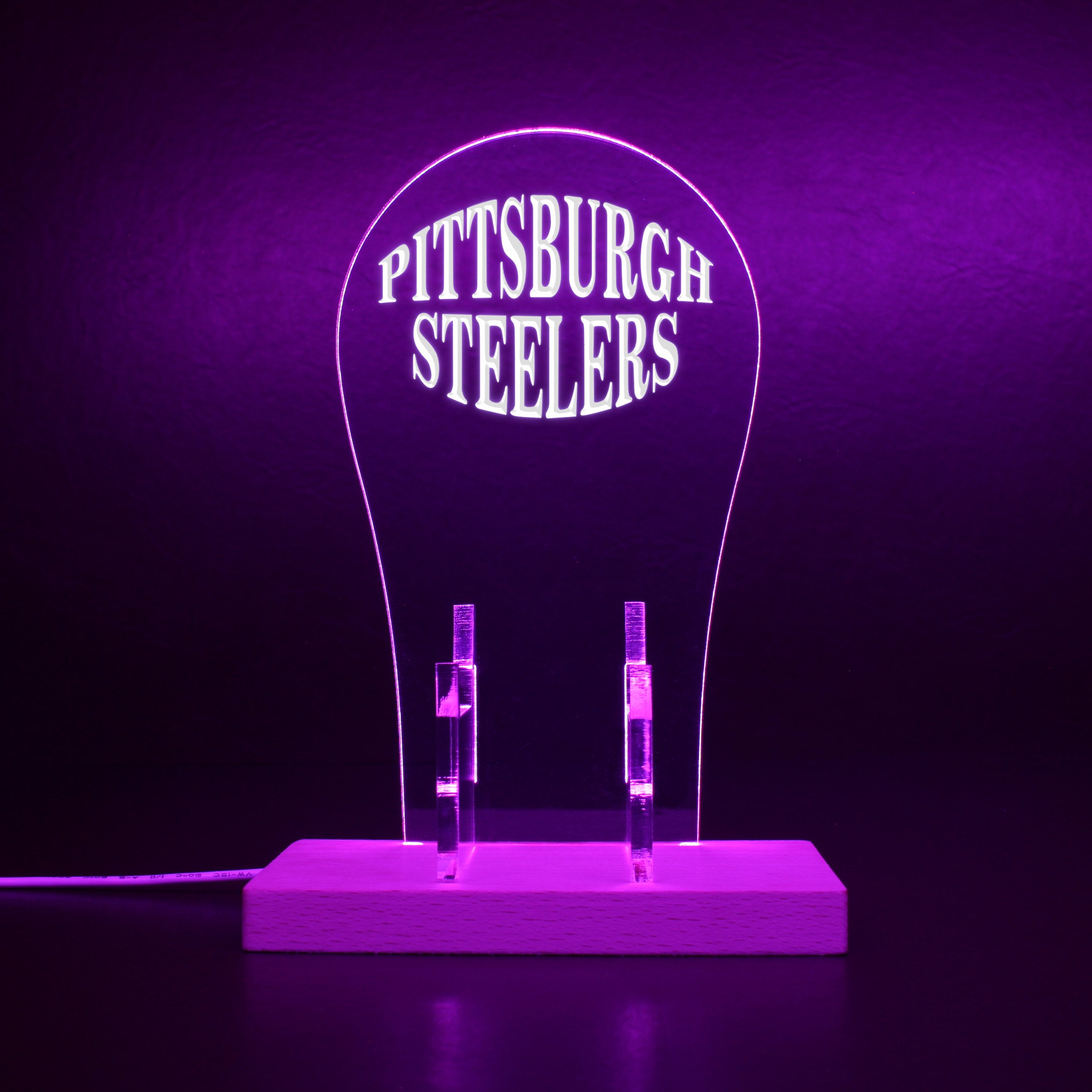 Pittsburgh Steelers RGB LED Gaming Headset Controller Stand