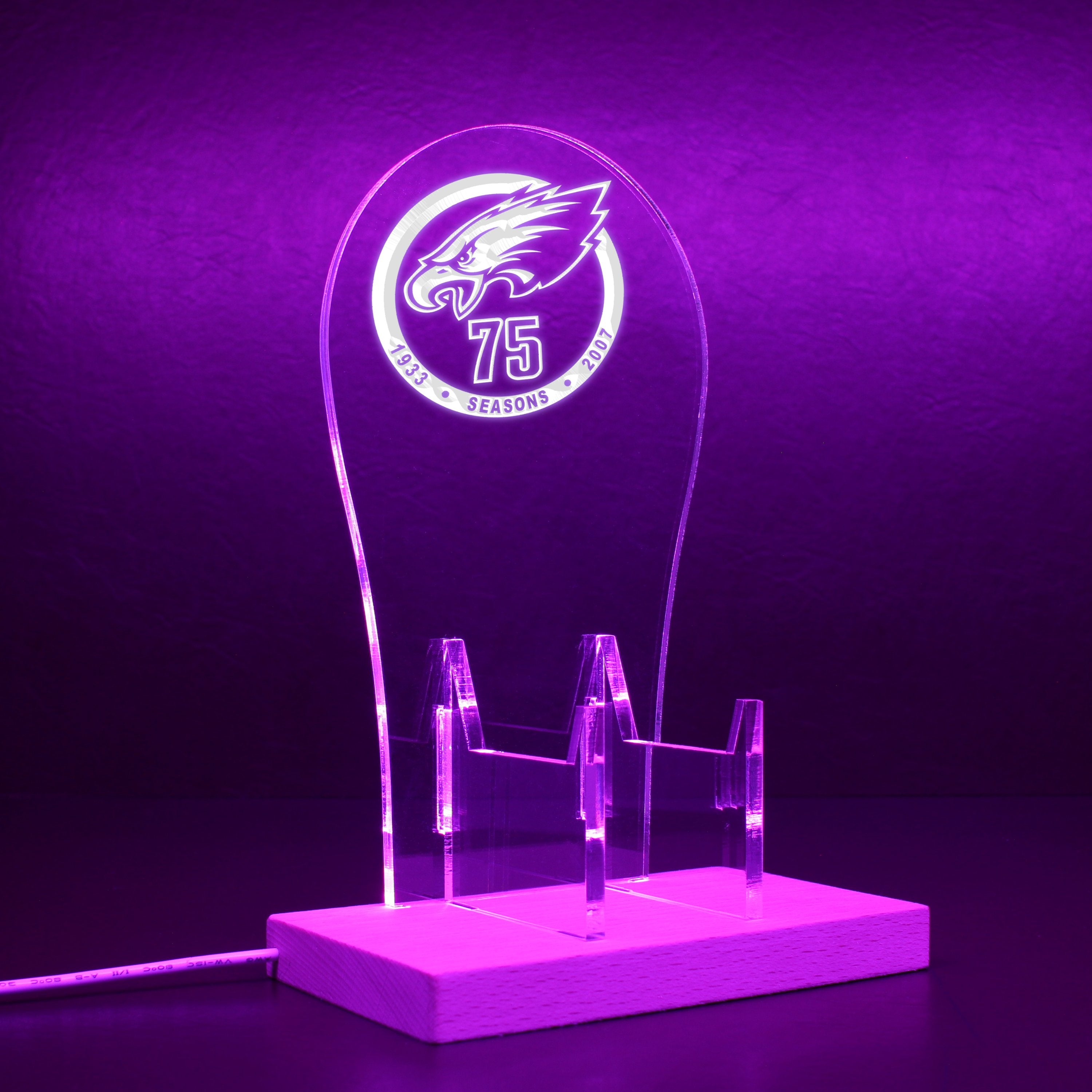 Philadelphia Eagles RGB LED Gaming Headset Controller Stand