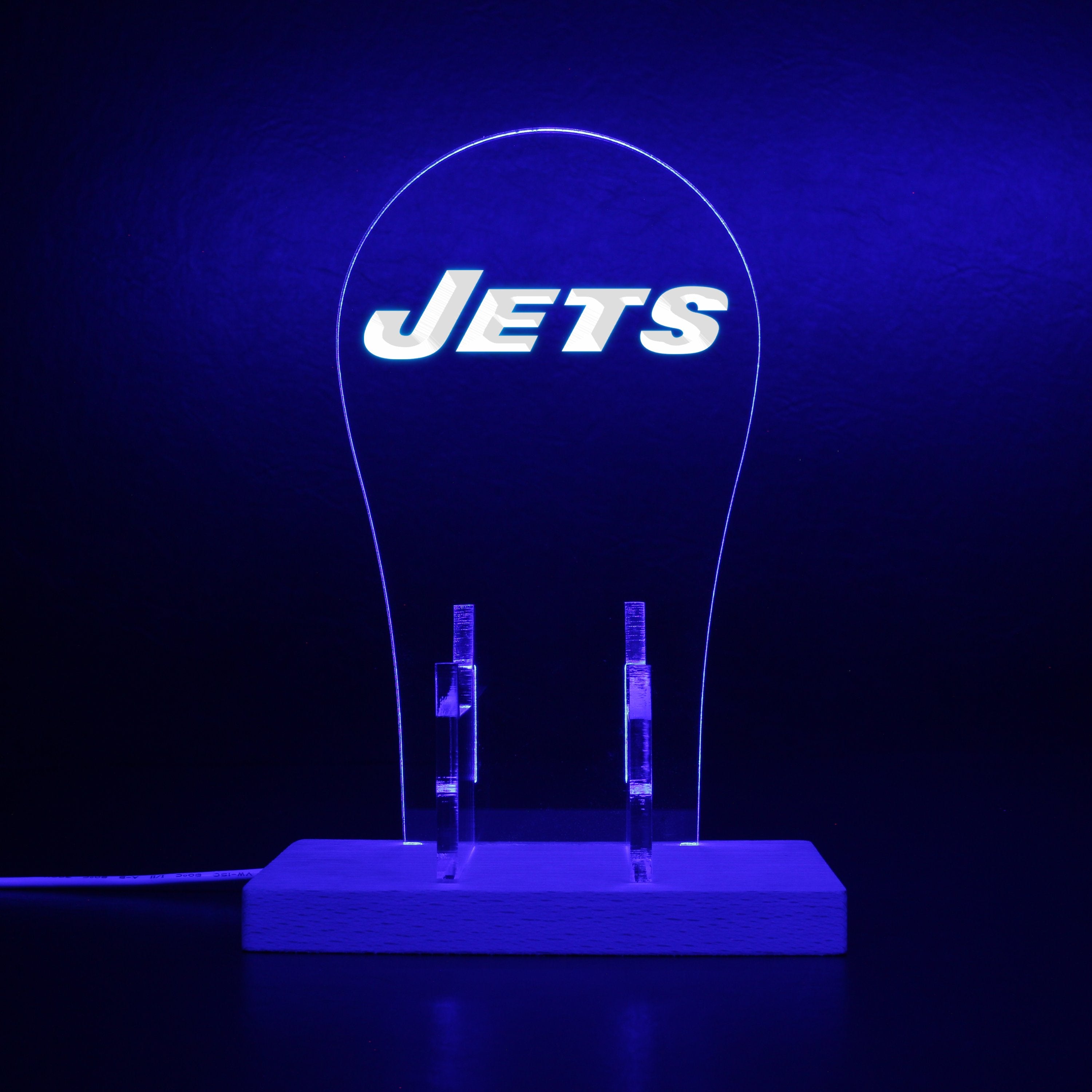 New York Jets RGB LED Gaming Headset Controller Stand