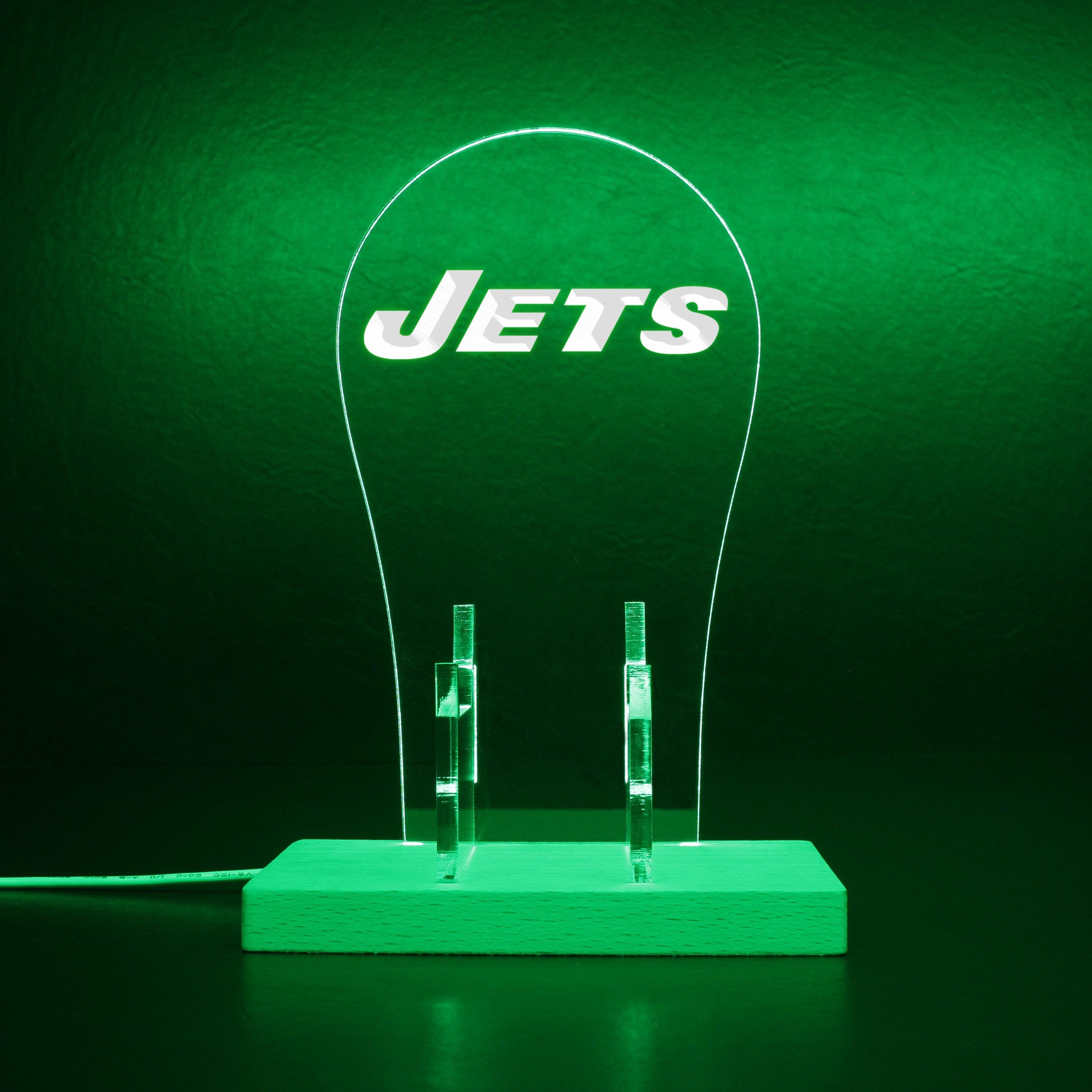 New York Jets RGB LED Gaming Headset Controller Stand