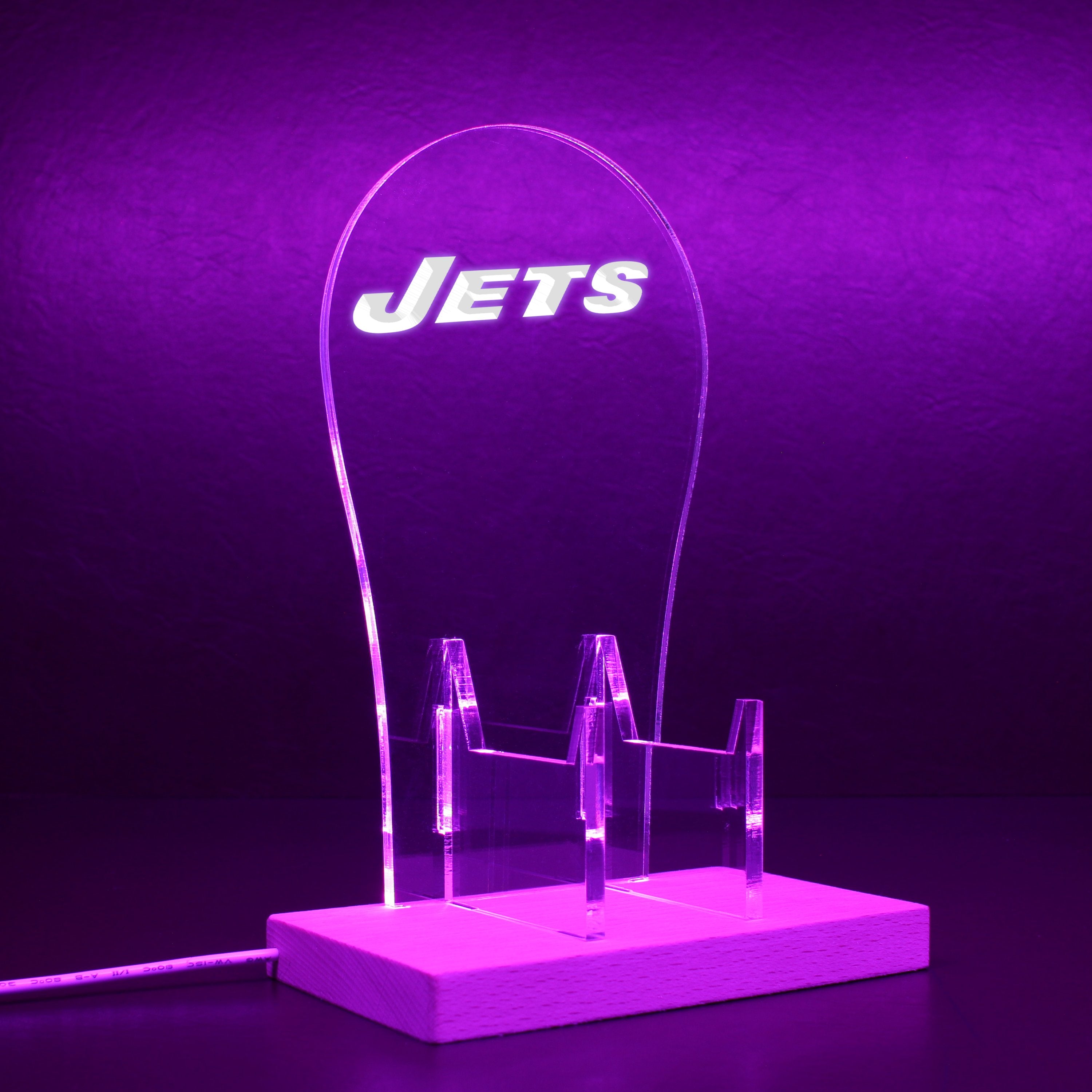 New York Jets RGB LED Gaming Headset Controller Stand