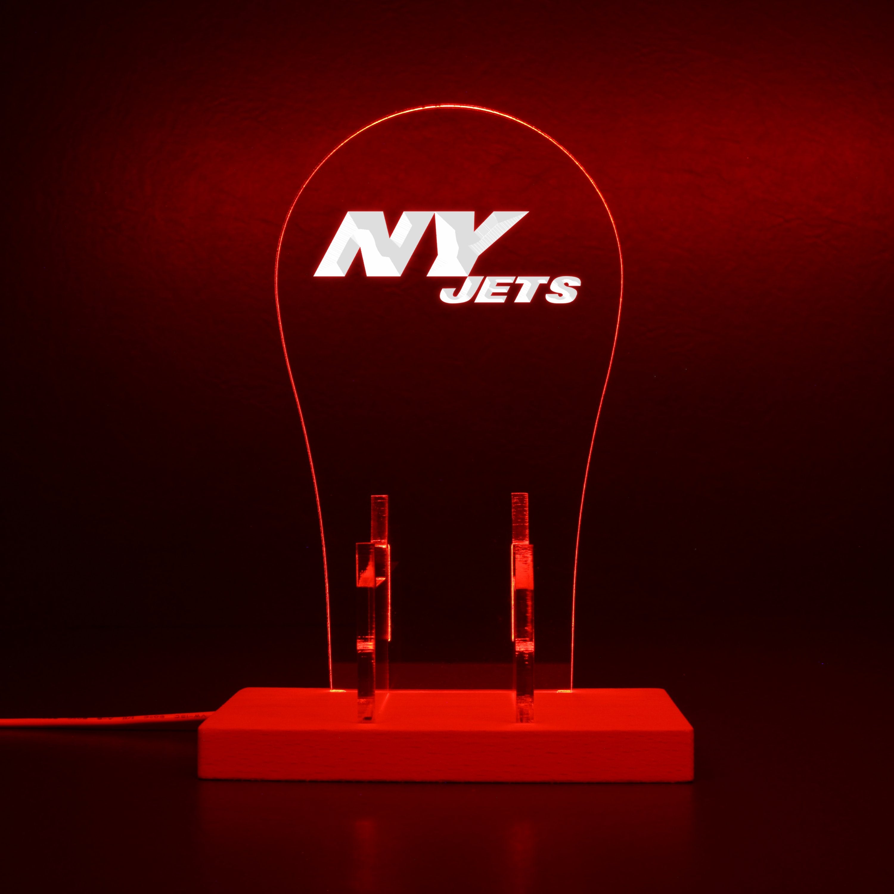 New York Jets RGB LED Gaming Headset Controller Stand