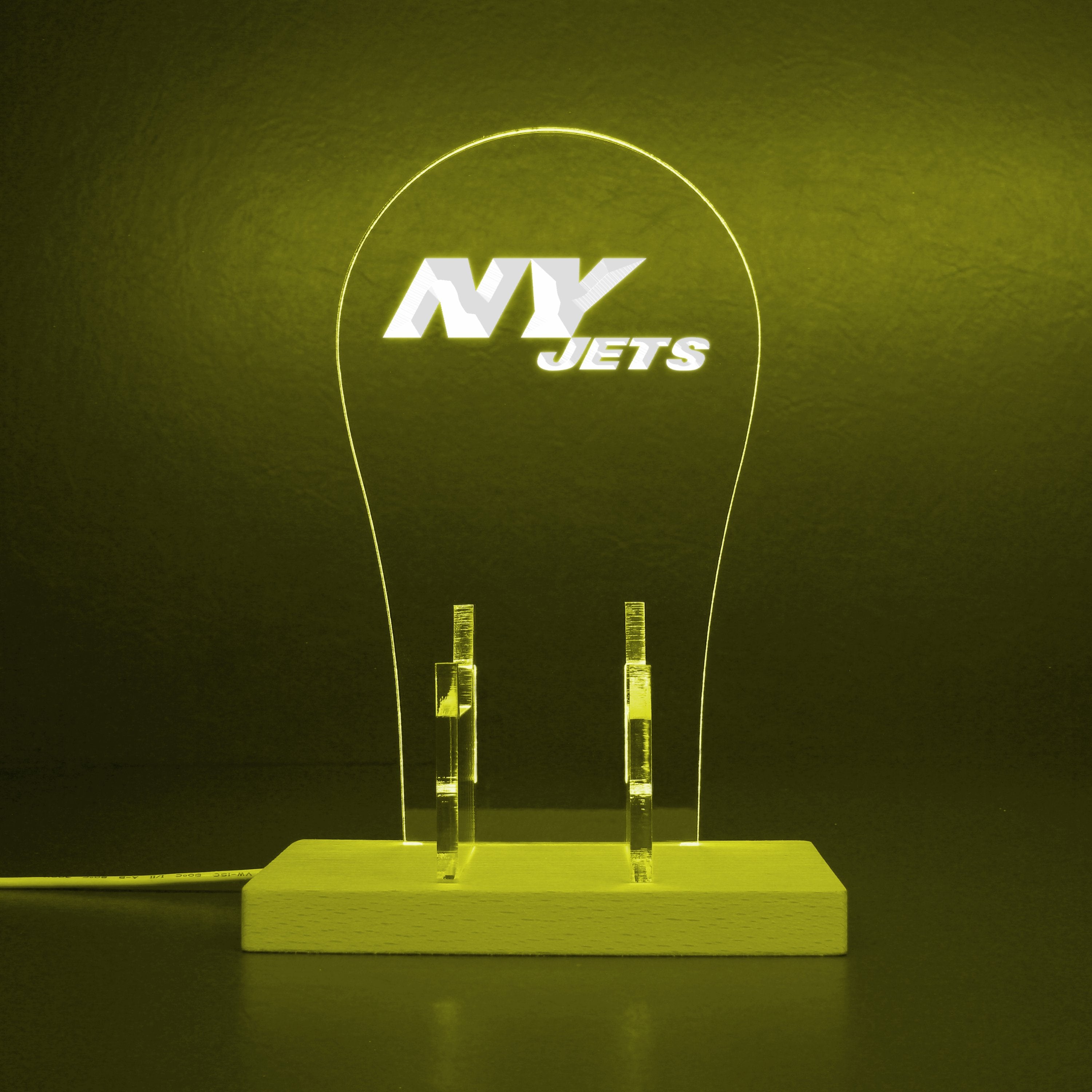 New York Jets RGB LED Gaming Headset Controller Stand