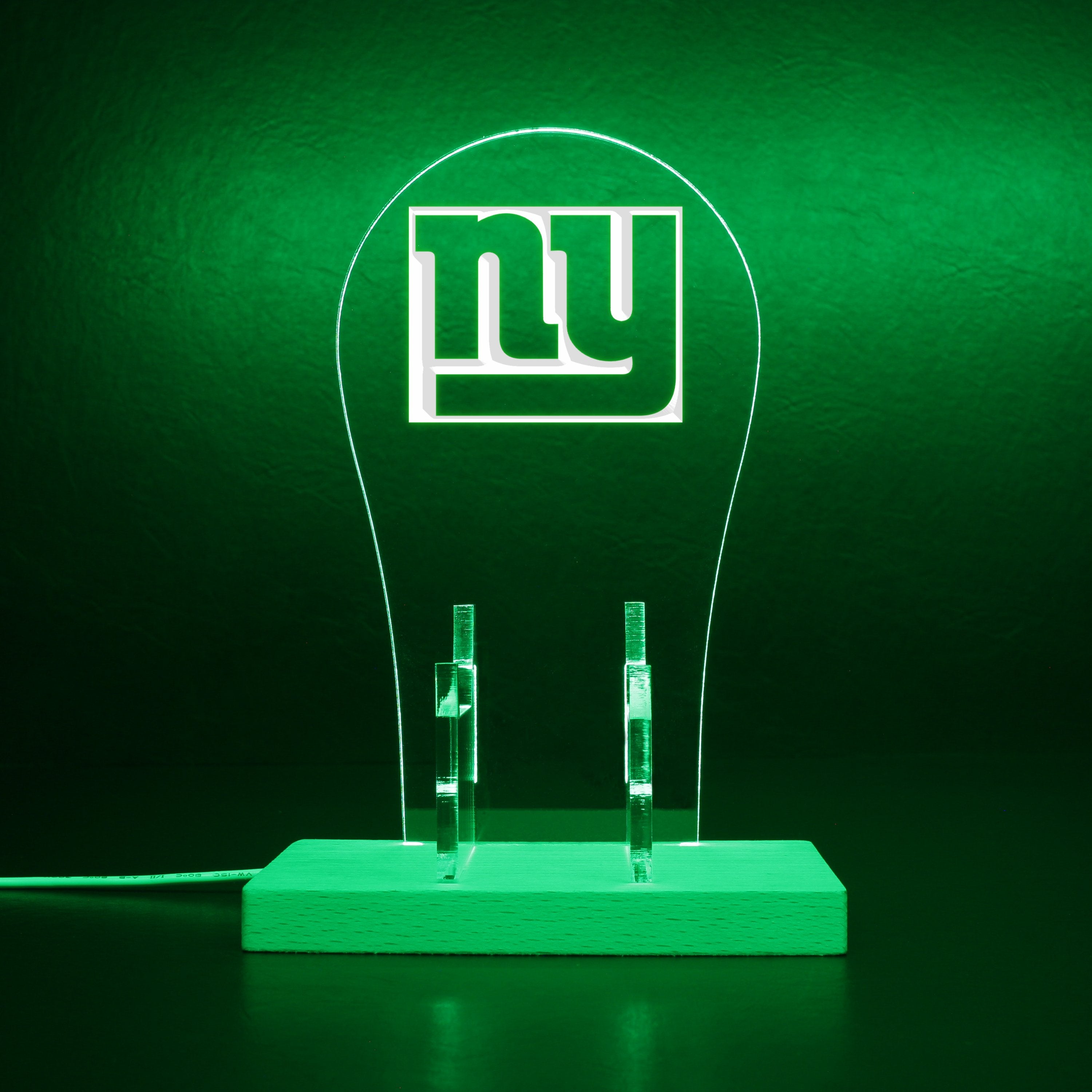 New York Giants RGB LED Gaming Headset Controller Stand