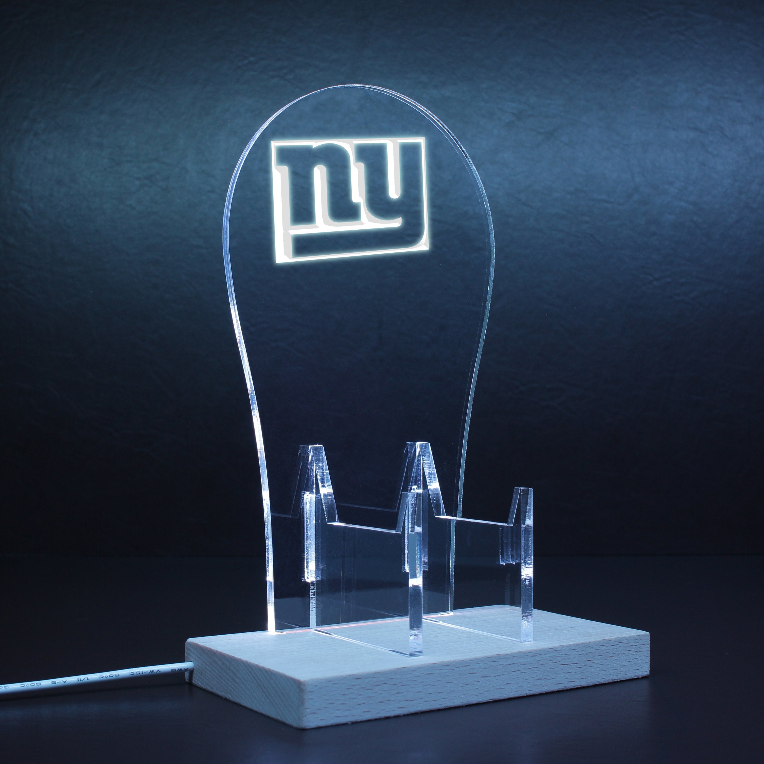 New York Giants RGB LED Gaming Headset Controller Stand