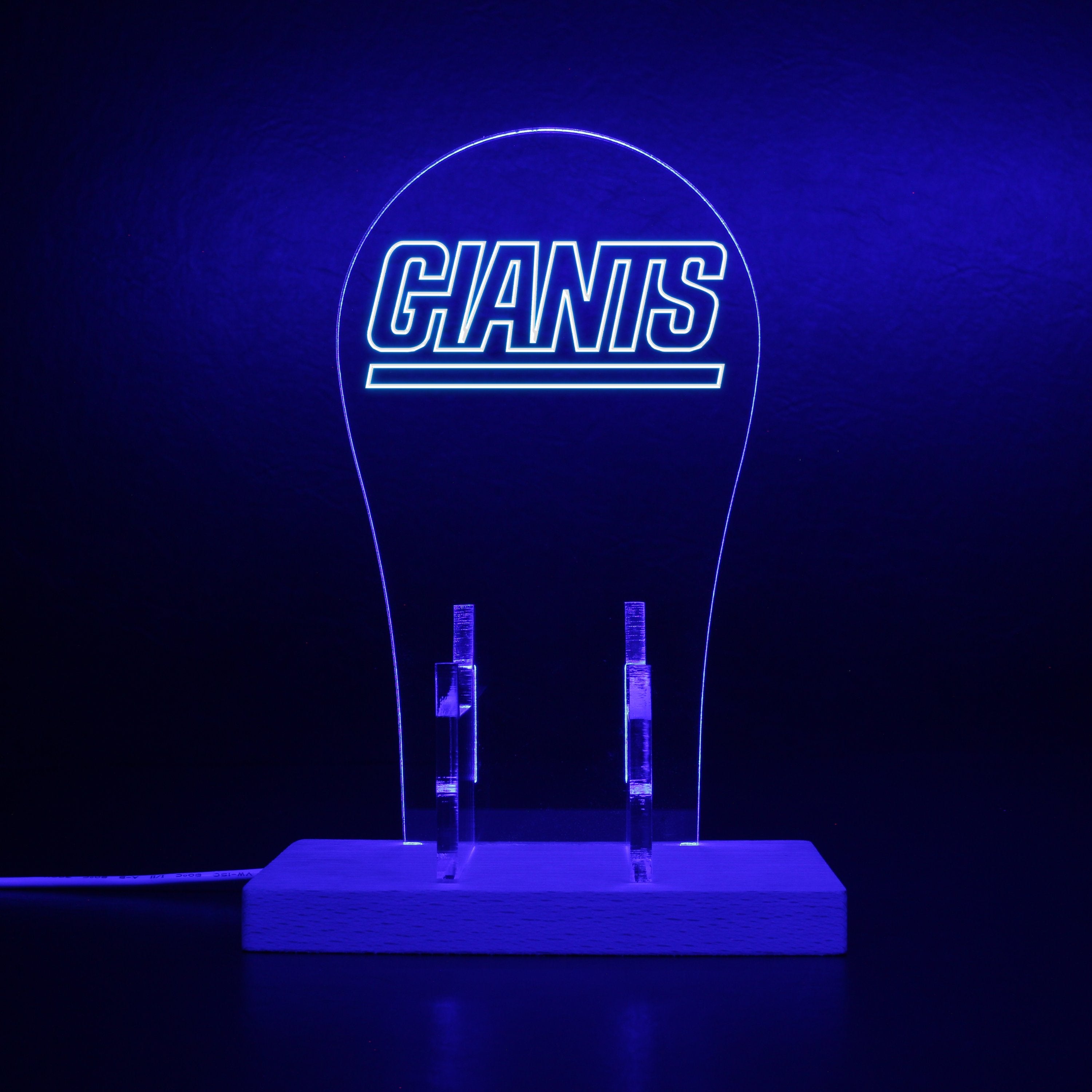 New York Giants RGB LED Gaming Headset Controller Stand