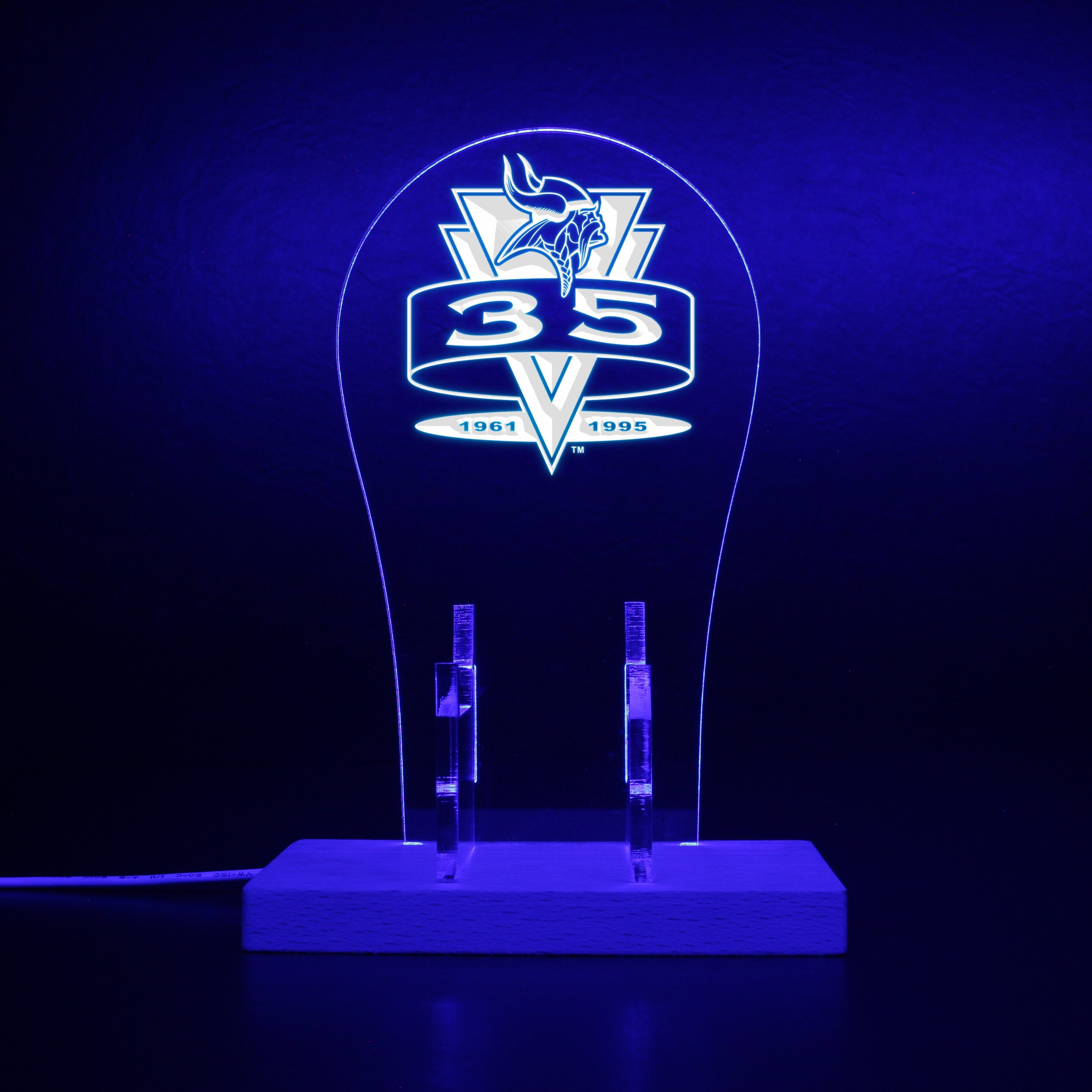 Minnesota Vikings RGB LED Gaming Headset Controller Stand