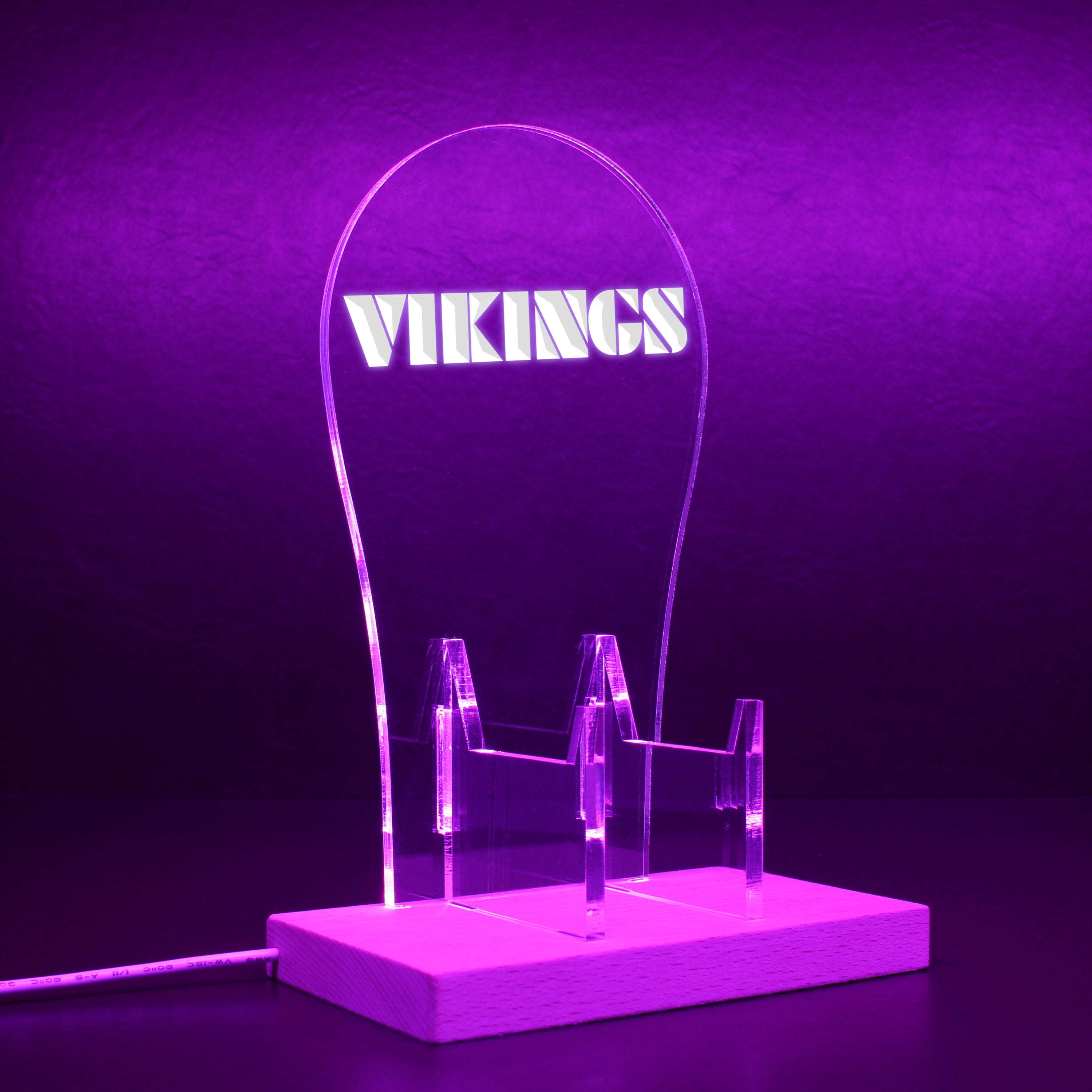 Minnesota Vikings RGB LED Gaming Headset Controller Stand