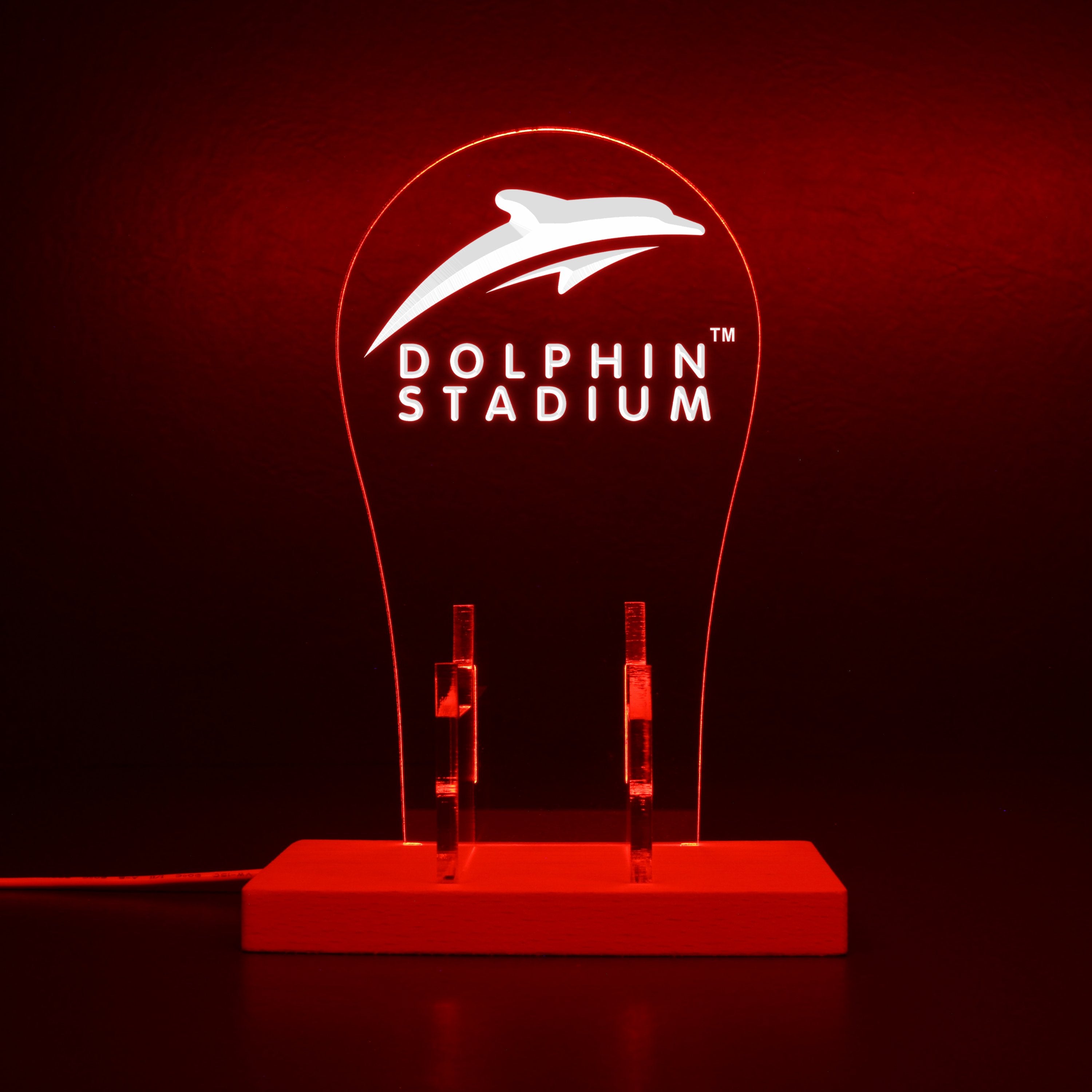 Miami Dolphins RGB LED Gaming Headset Controller Stand