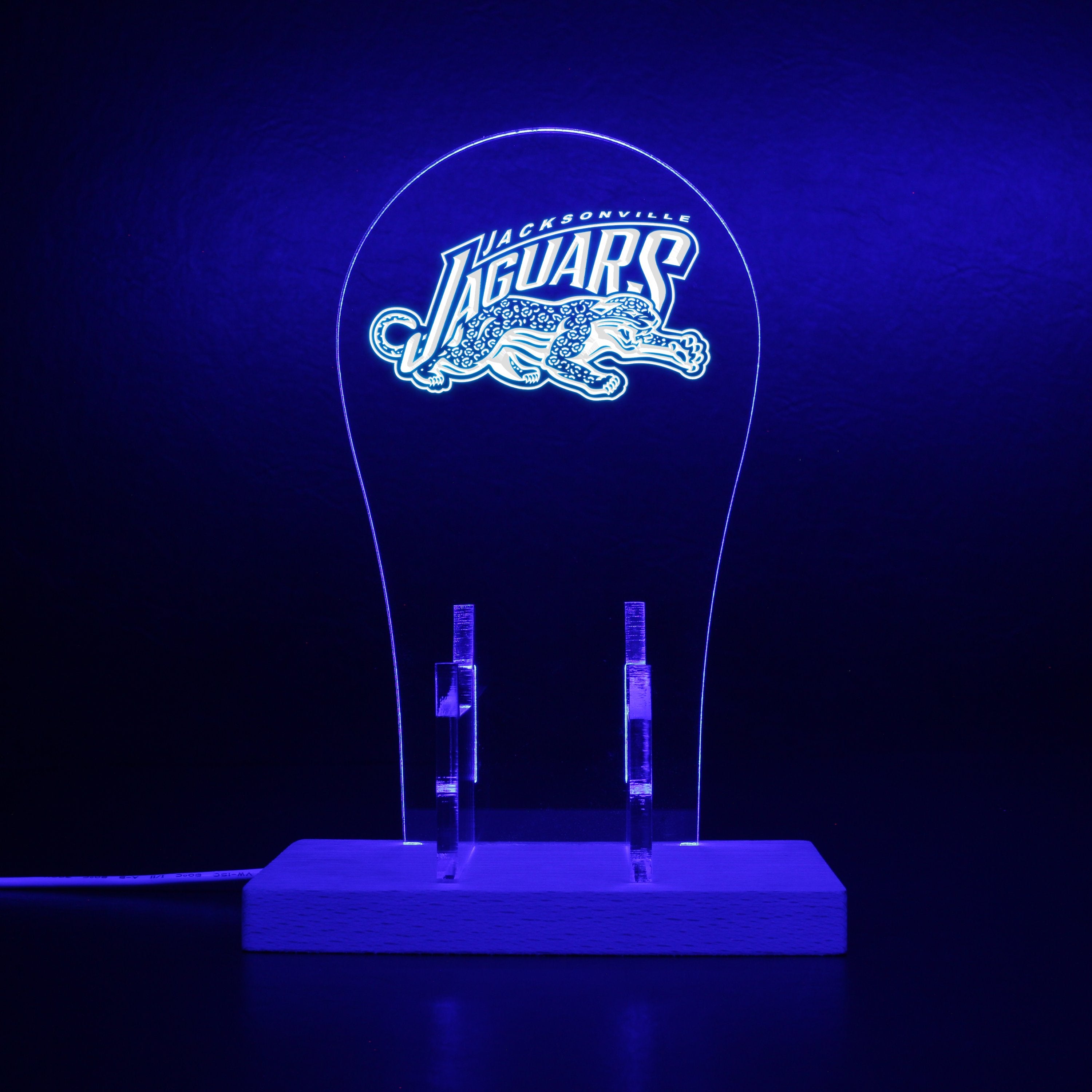 Jacksonville Jaguars RGB LED Gaming Headset Controller Stand