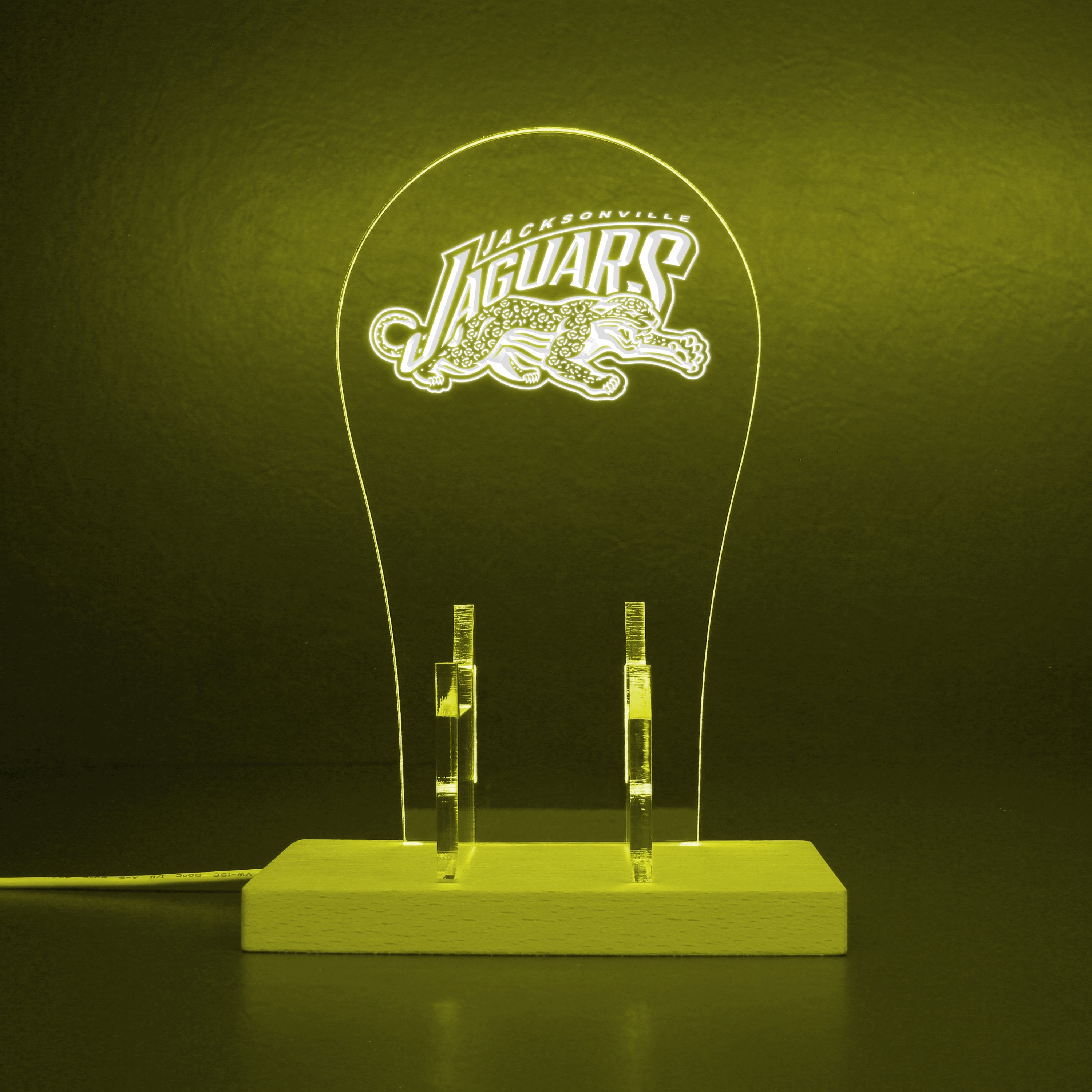 Jacksonville Jaguars RGB LED Gaming Headset Controller Stand