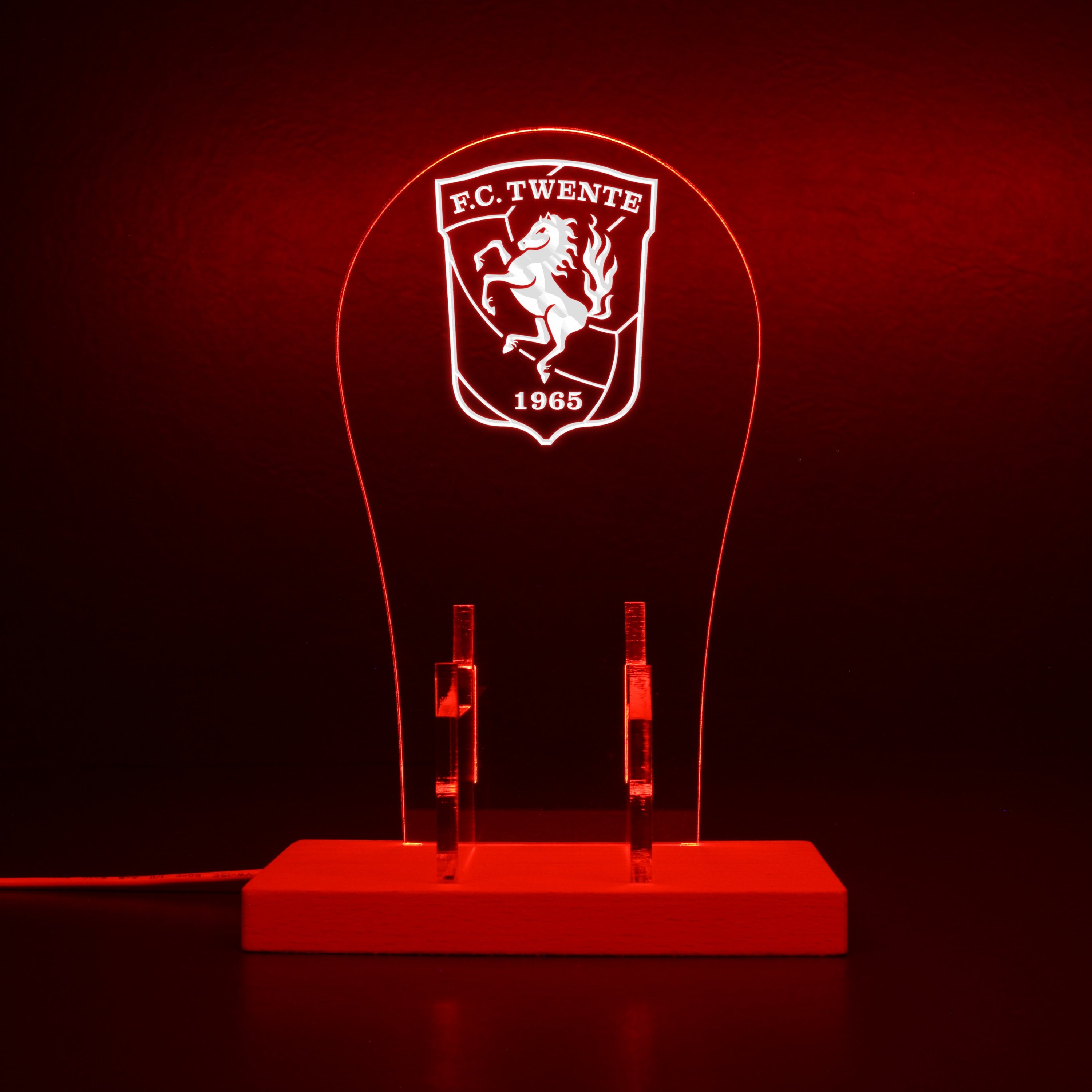 FC Twente Enschede Dutch Eredivisie RGB LED Gaming Headset Controller Stand