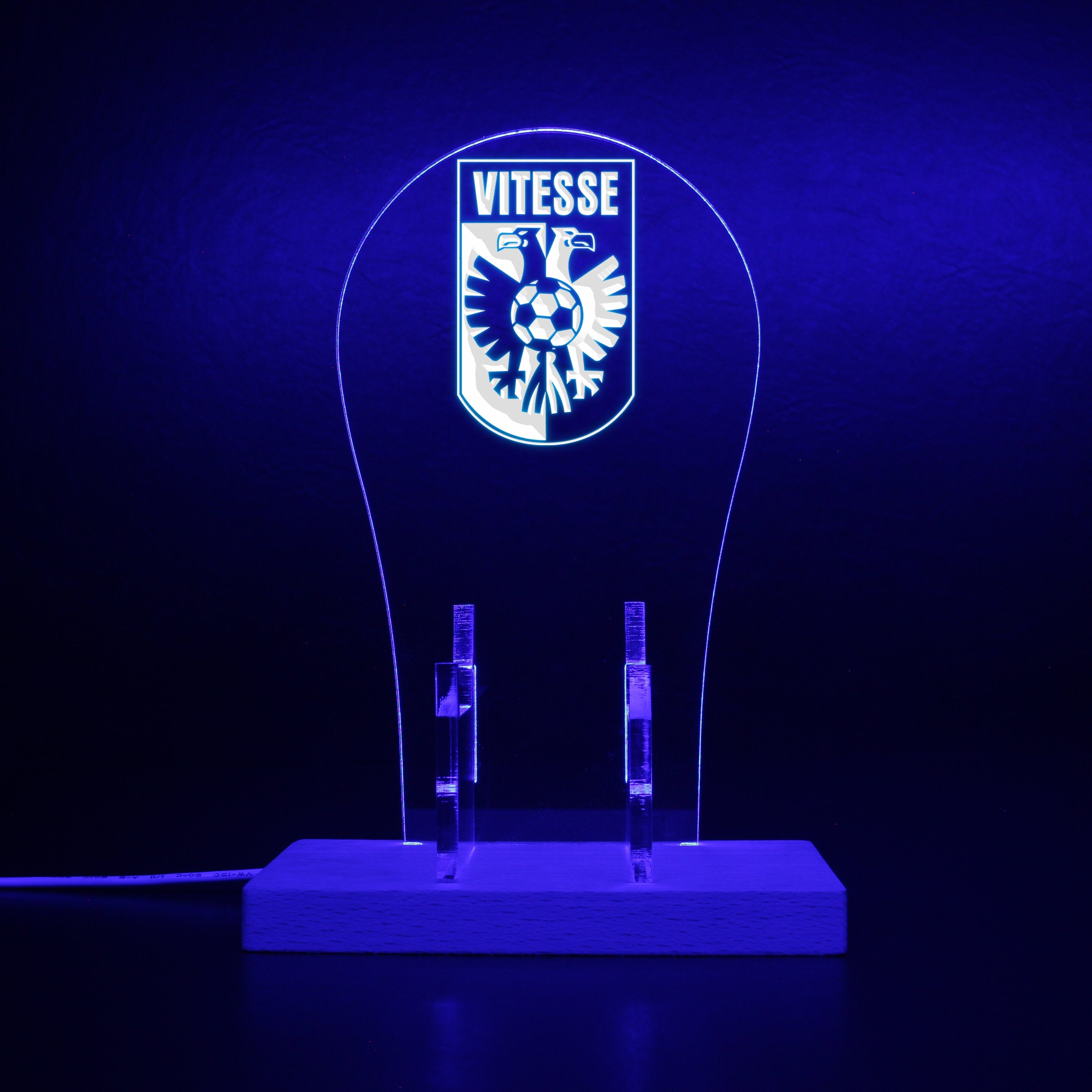 Vitesse Arnhem Stichting Betaald Voetbal Dutch Eredivisie RGB LED Gaming Headset Controller Stand
