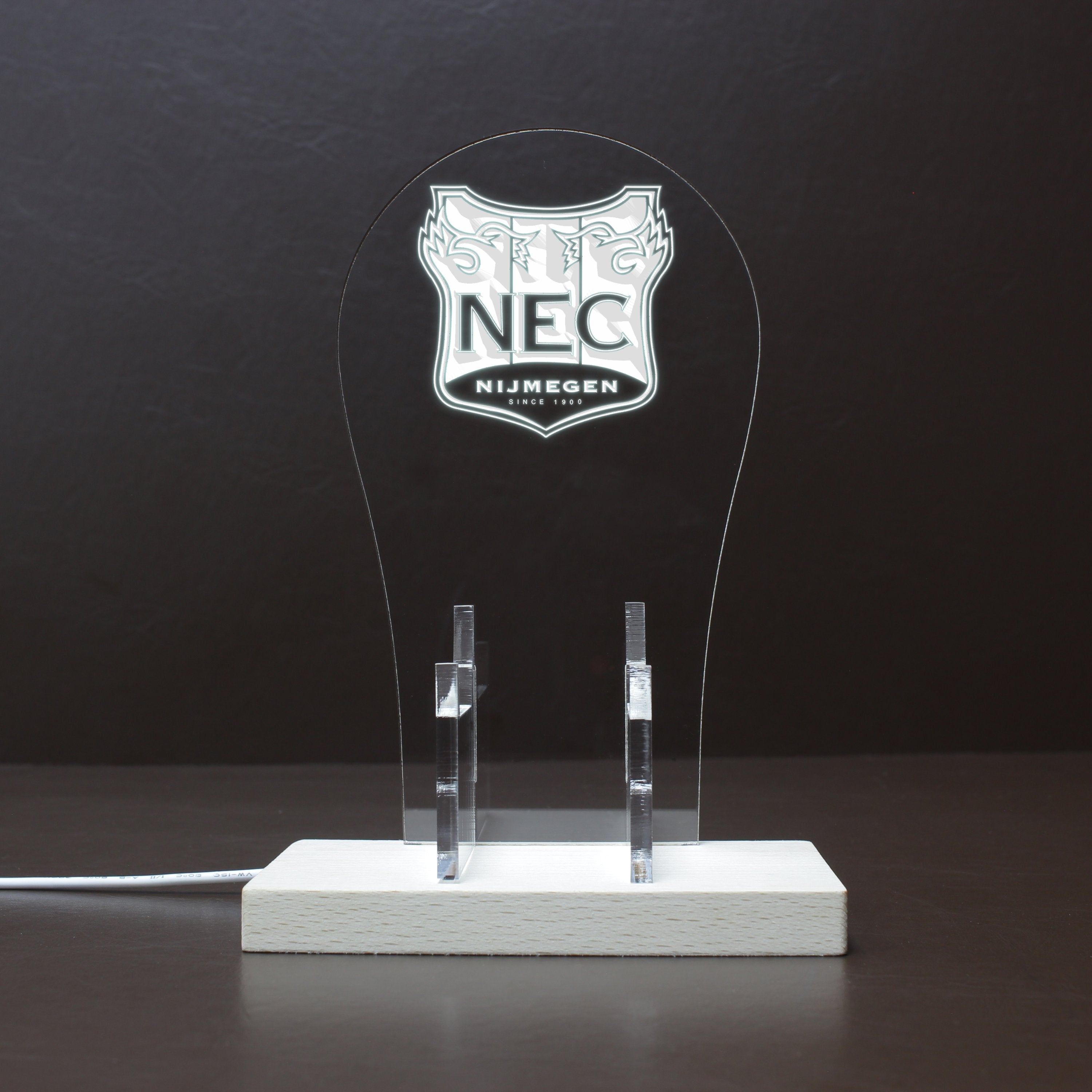 NEC Nijmegen Dutch Eredivisie RGB LED Gaming Headset Controller Stand