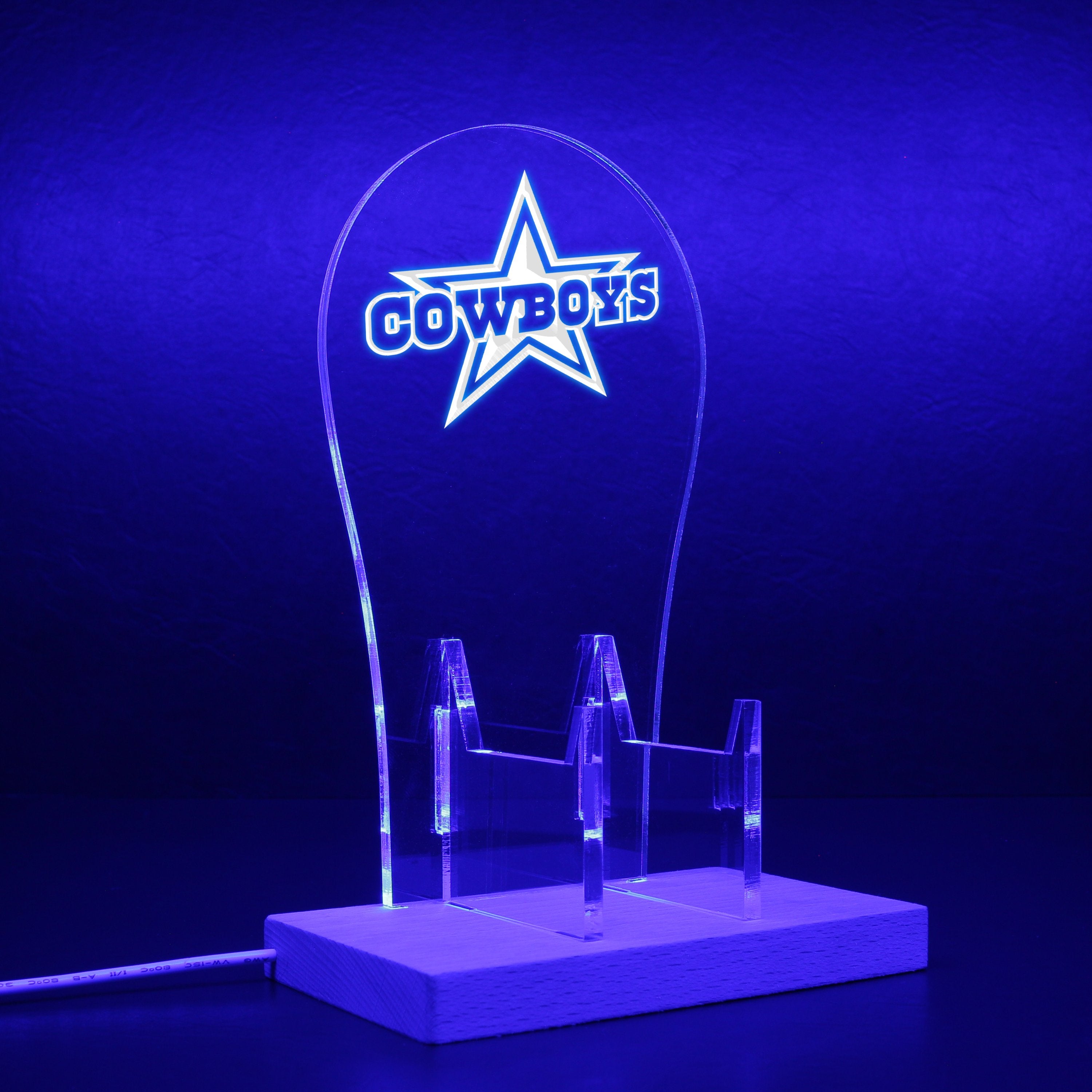 Dallas Cowboys Star RGB LED Gaming Headset Controller Stand