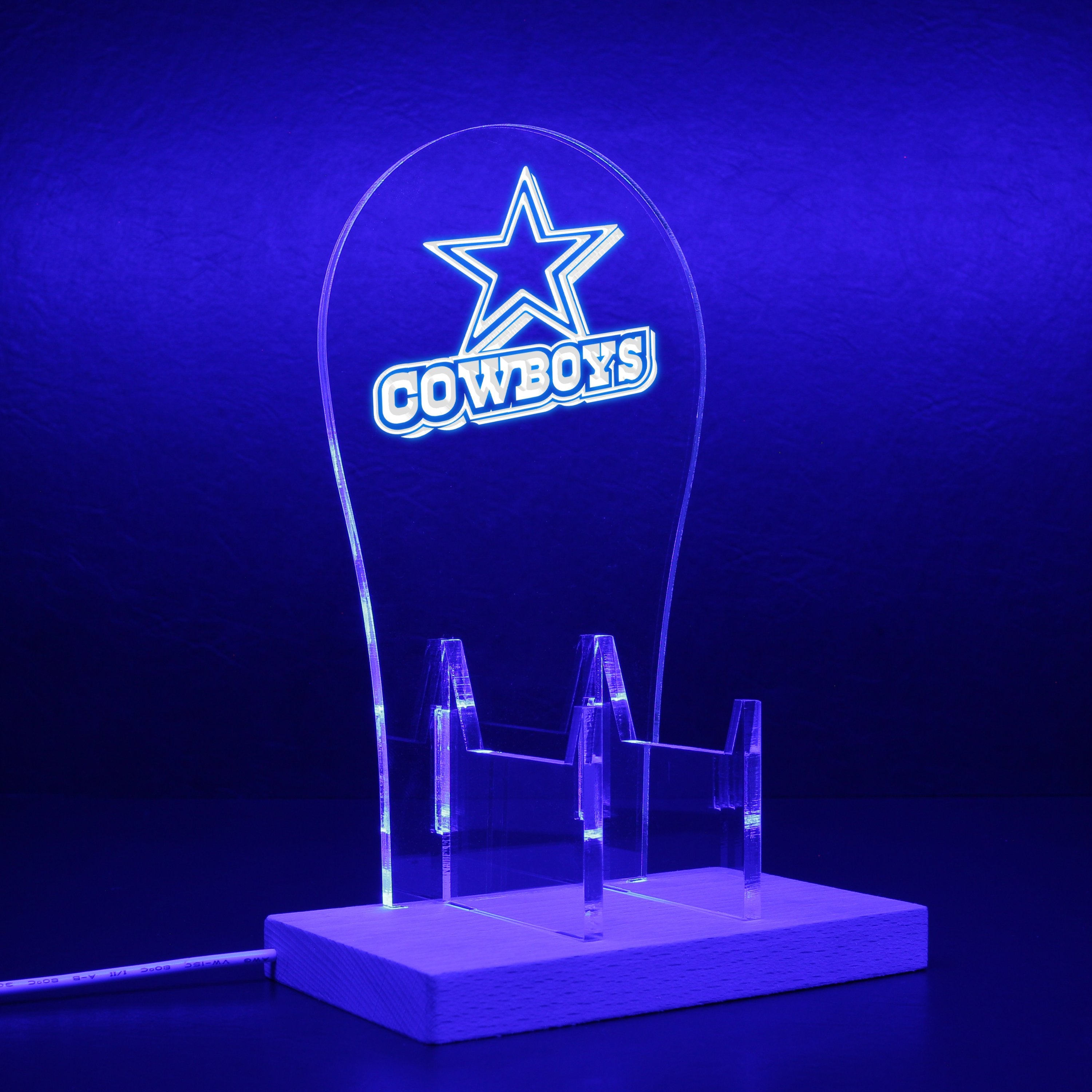 Dallas Cowboys Star RGB LED Gaming Headset Controller Stand