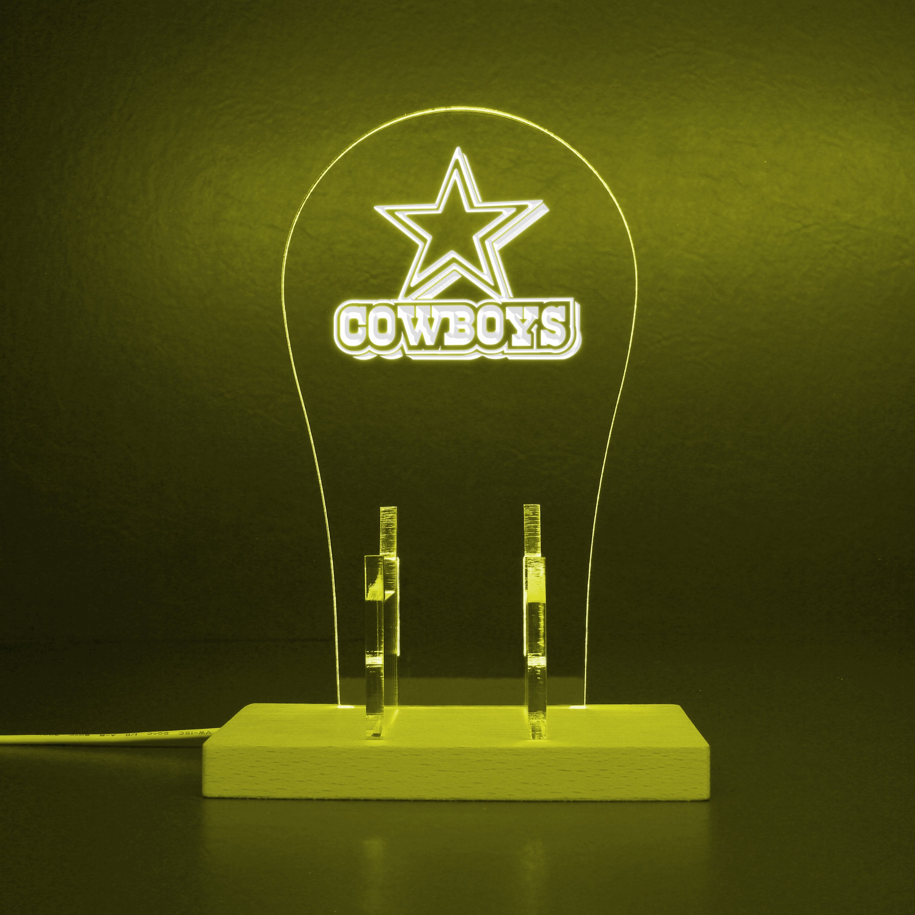 Dallas Cowboys Star RGB LED Gaming Headset Controller Stand