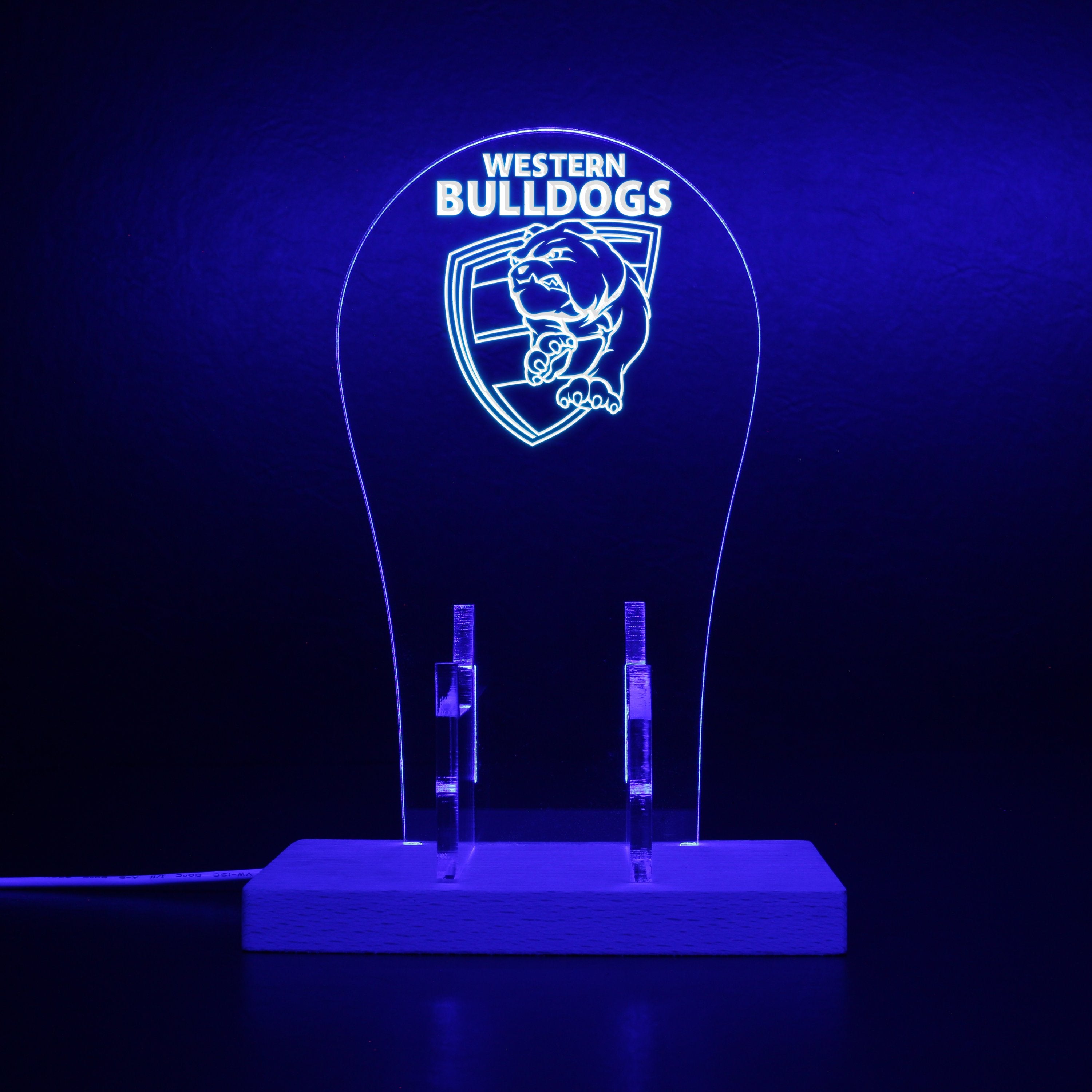 Afl Western Bulldogs RGB LED Gaming Headset Controller Stand