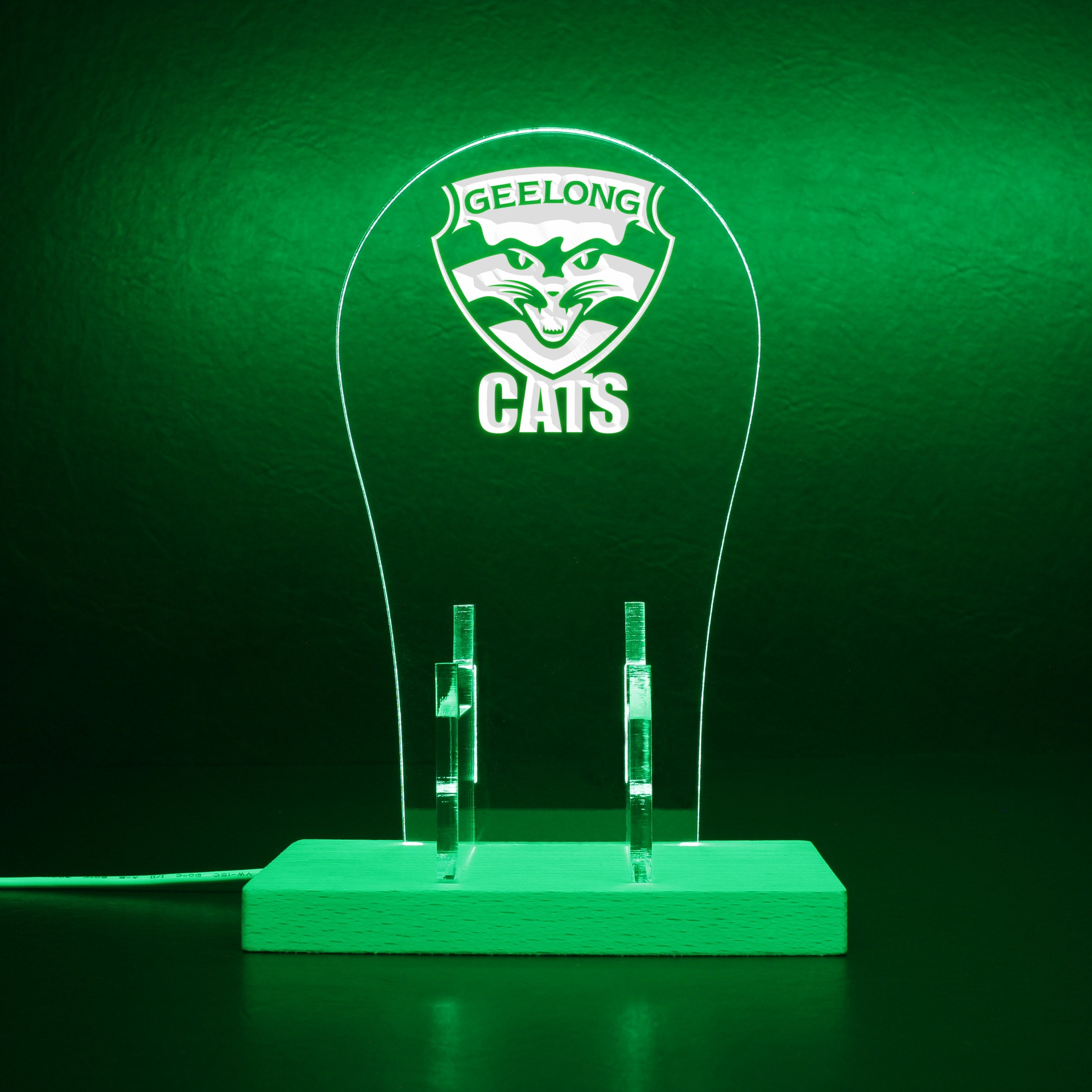 Afl Geelong Cats RGB LED Gaming Headset Controller Stand