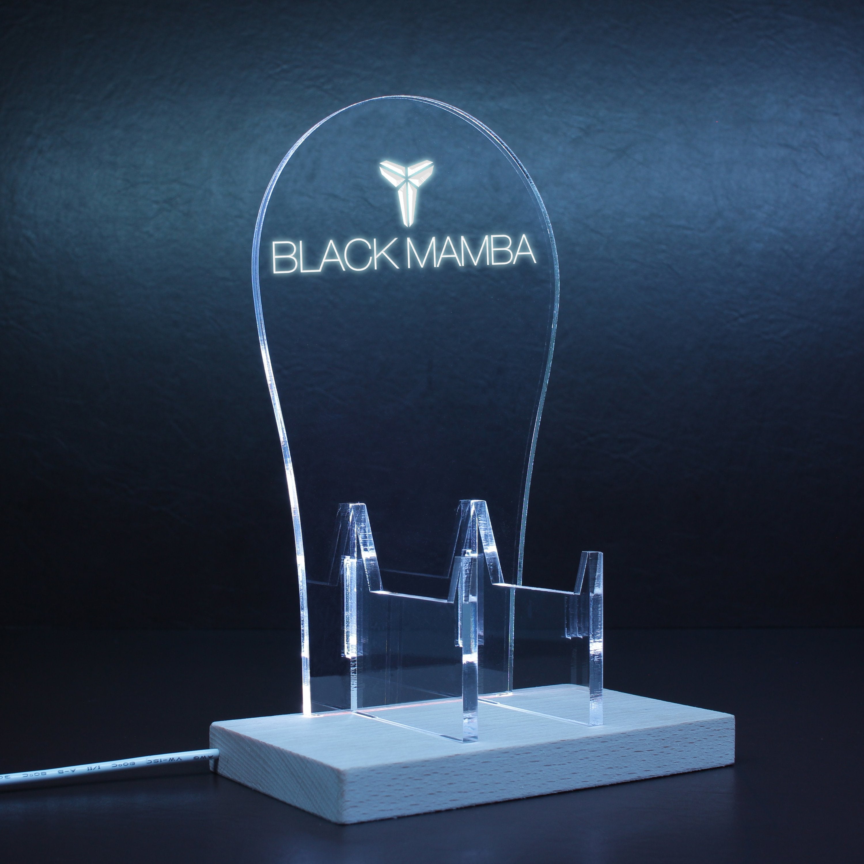 Black-Mamba RGB LED Gaming Headset Controller Stand