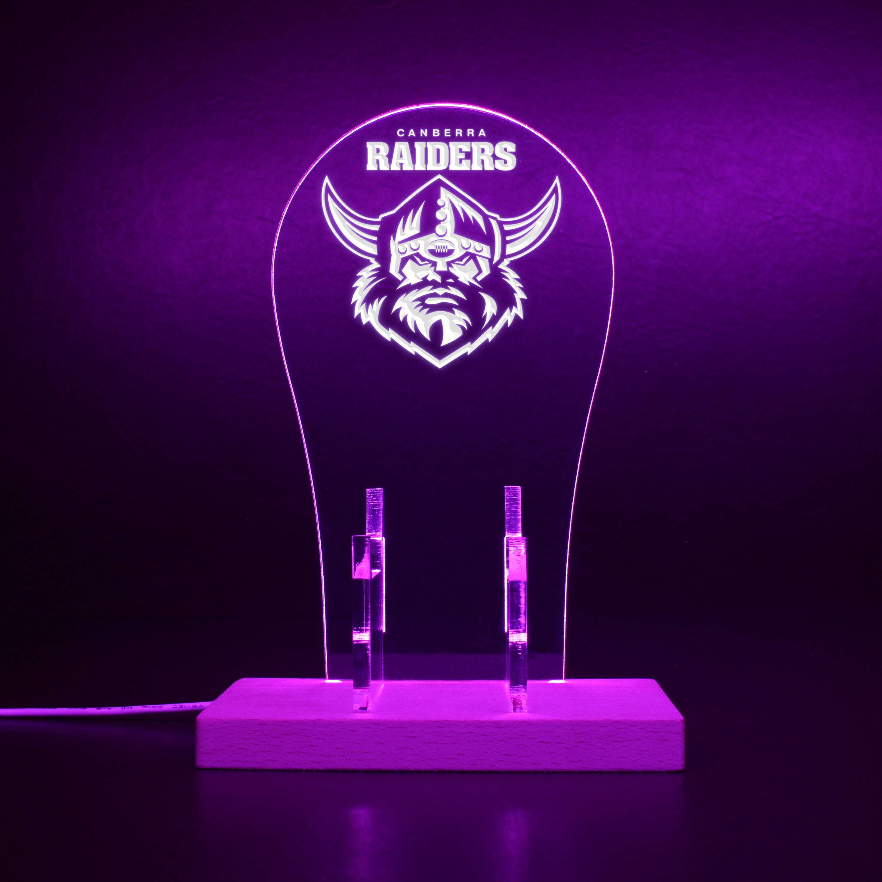 Canberra_Raiders RGB LED Gaming Headset Controller Stand