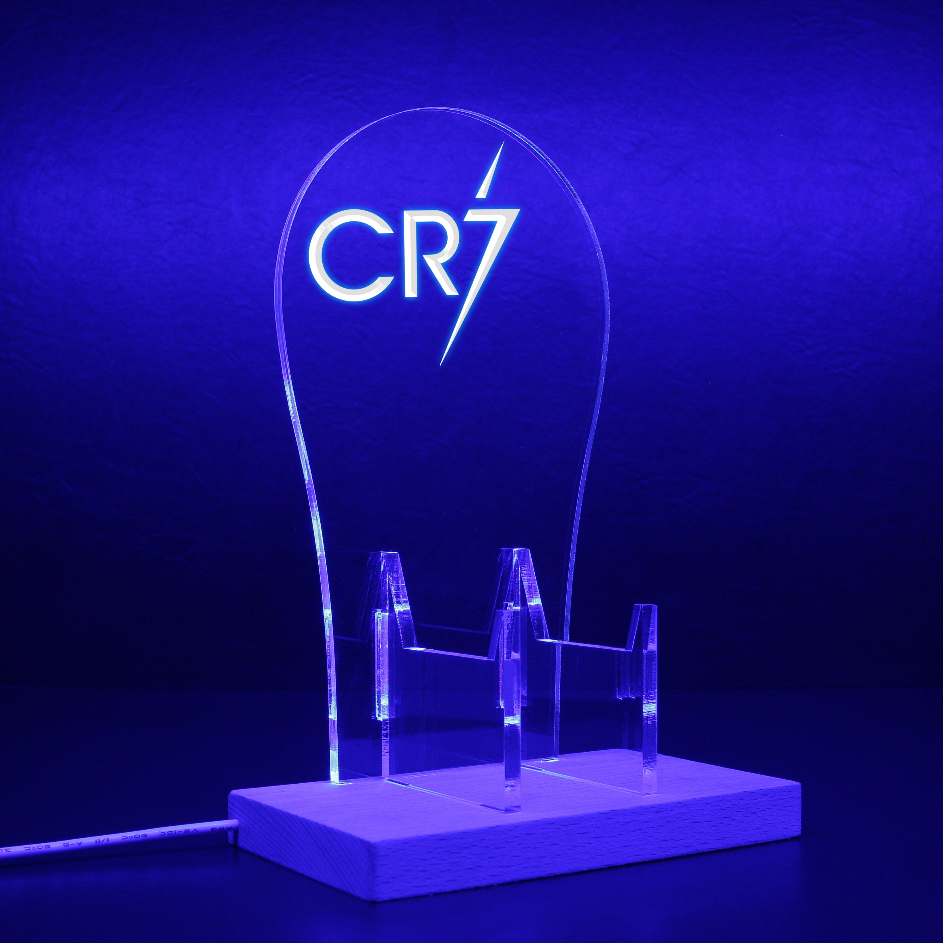 Cristiano-Ronaldo-7 RGB LED Gaming Headset Controller Stand