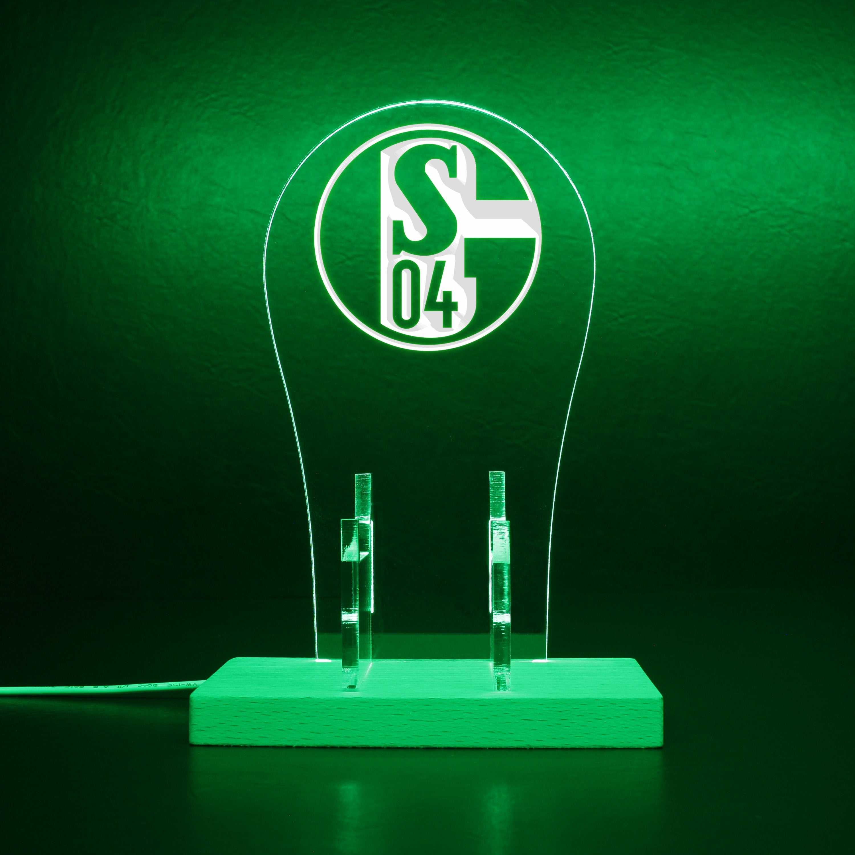 FC Schalke 04 RGB LED Gaming Headset Controller Stand