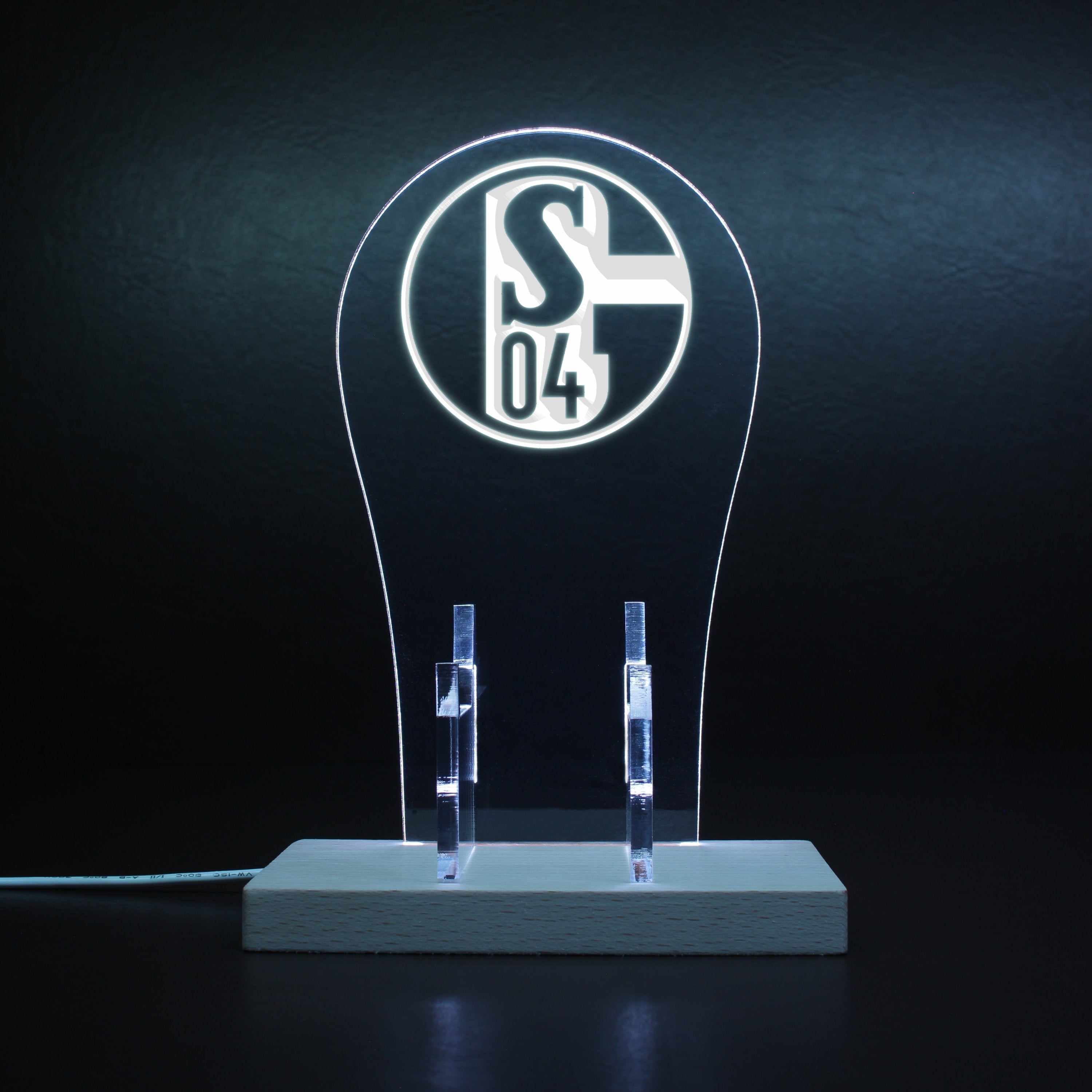 FC Schalke 04 RGB LED Gaming Headset Controller Stand
